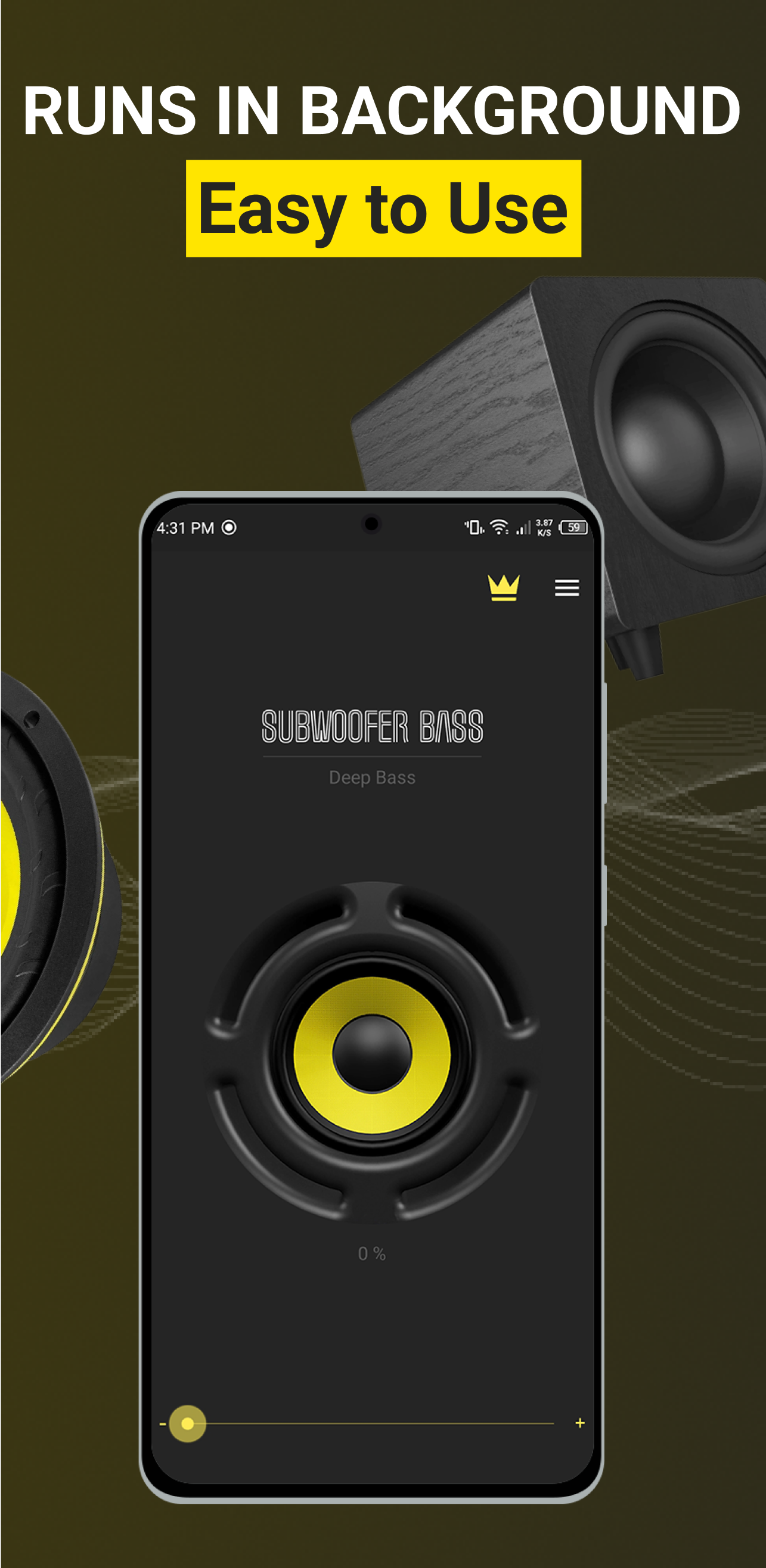 اسکرین شات 6 برنامه Subwoofer Bass - Bass Booster