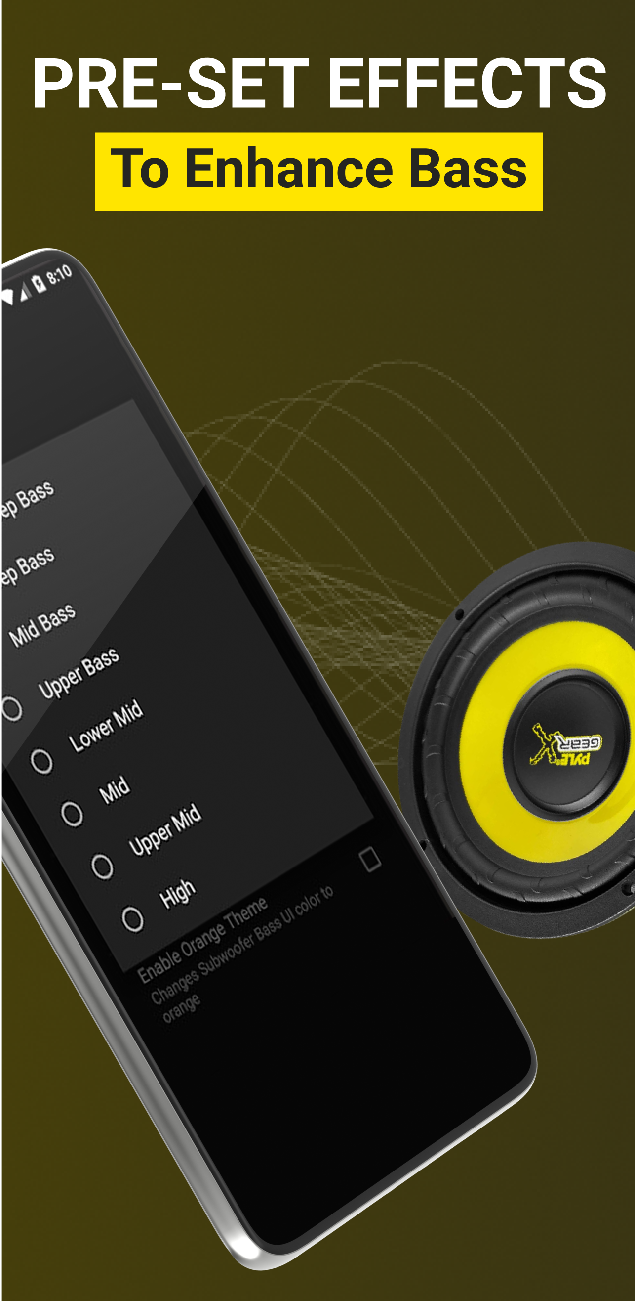 اسکرین شات 5 برنامه Subwoofer Bass - Bass Booster