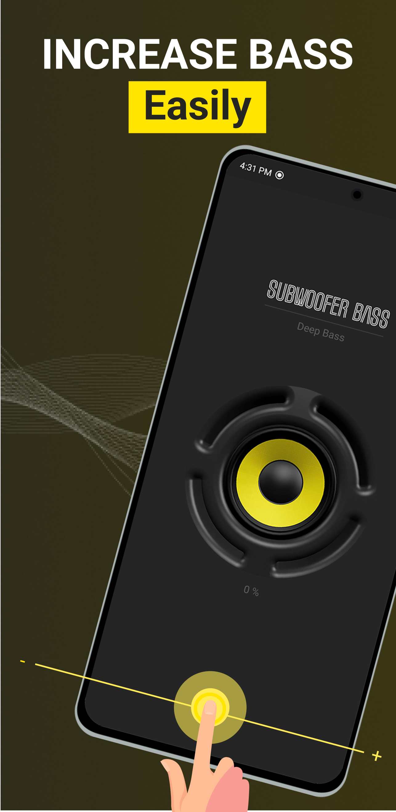 اسکرین شات 2 برنامه Subwoofer Bass - Bass Booster
