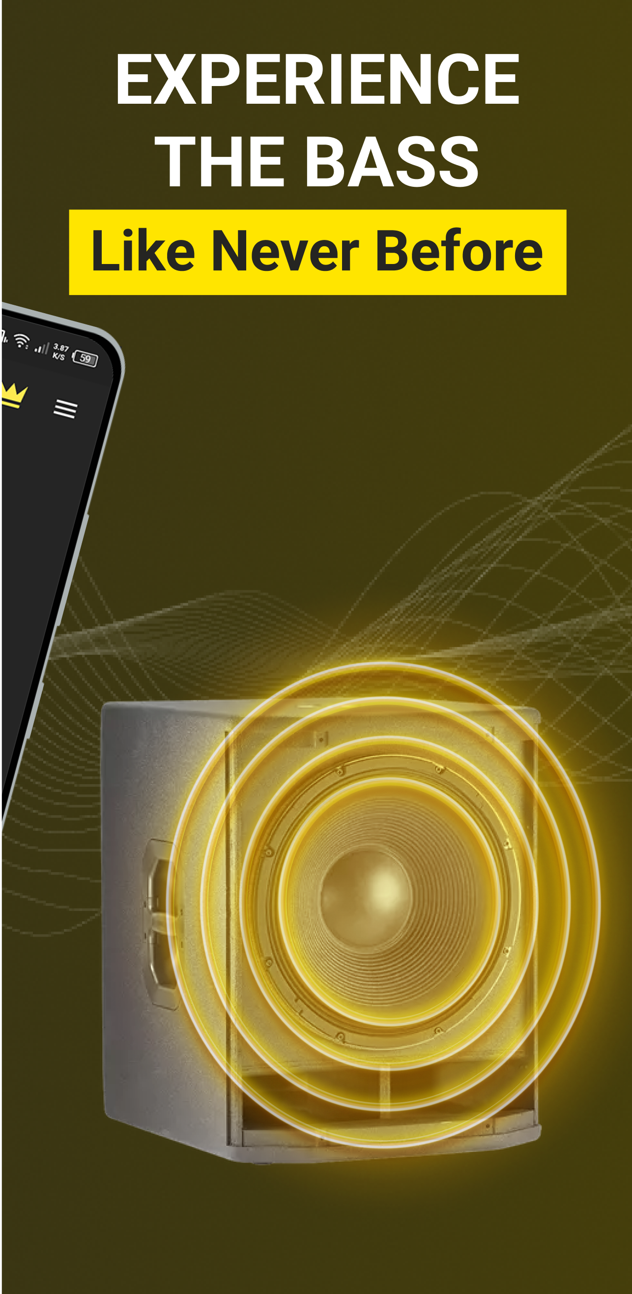 اسکرین شات 3 برنامه Subwoofer Bass - Bass Booster