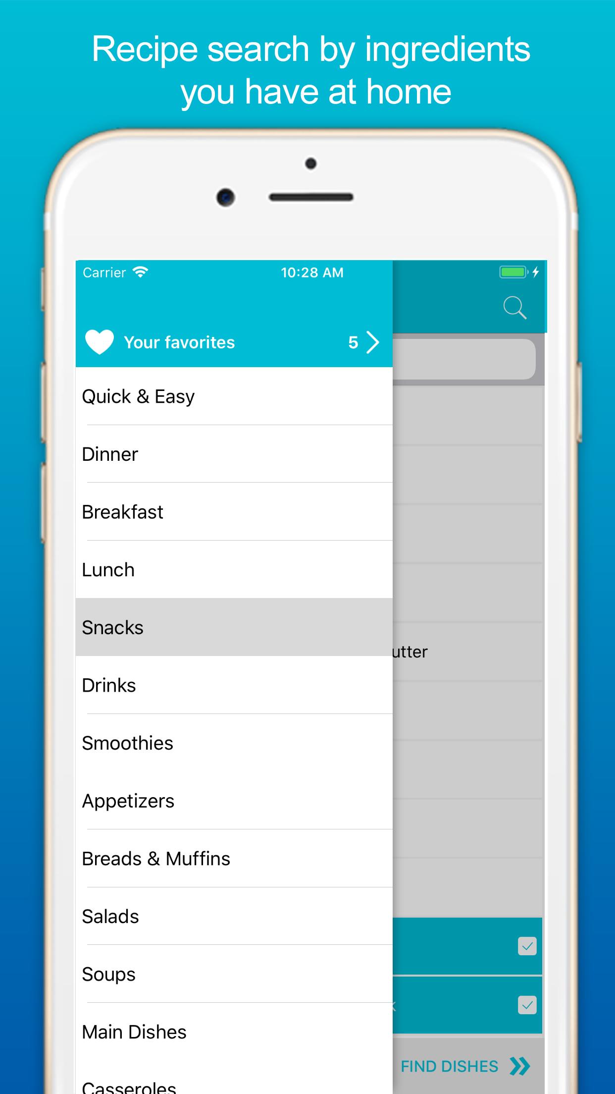 اسکرین شات 4 برنامه My fridge food – Quick & Easy