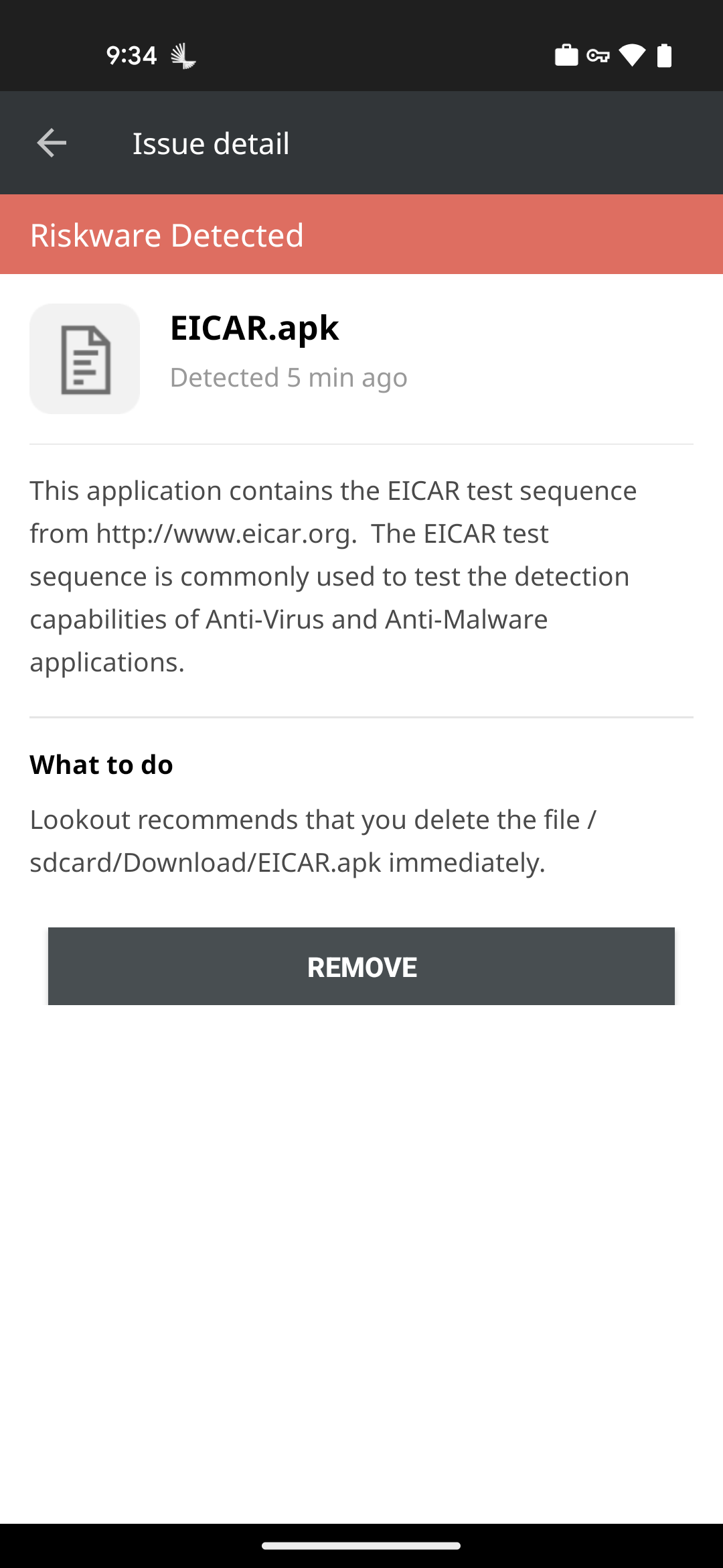 اسکرین شات 4 برنامه Lookout for Work