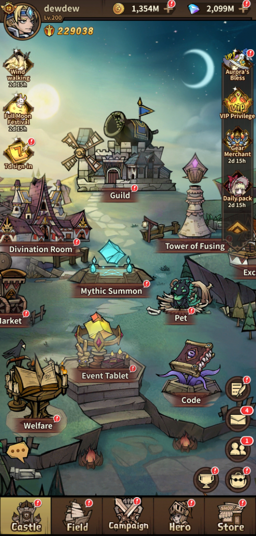 اسکرین شات 7 بازی Adelamyth - Casual Idle RPG