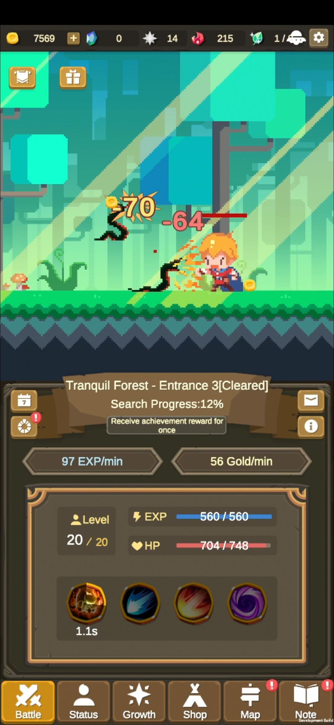 اسکرین شات 8 بازی Pixel Knight - Idle RPG
