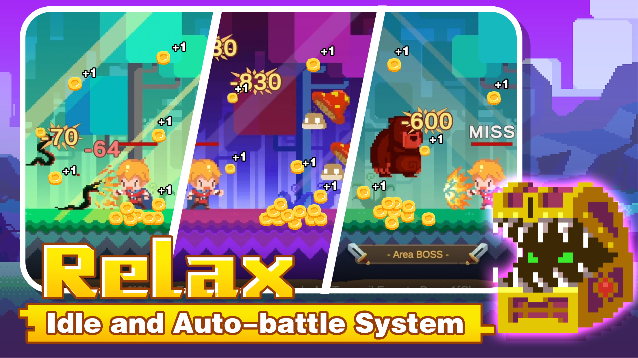 اسکرین شات 4 بازی Pixel Knight - Idle RPG