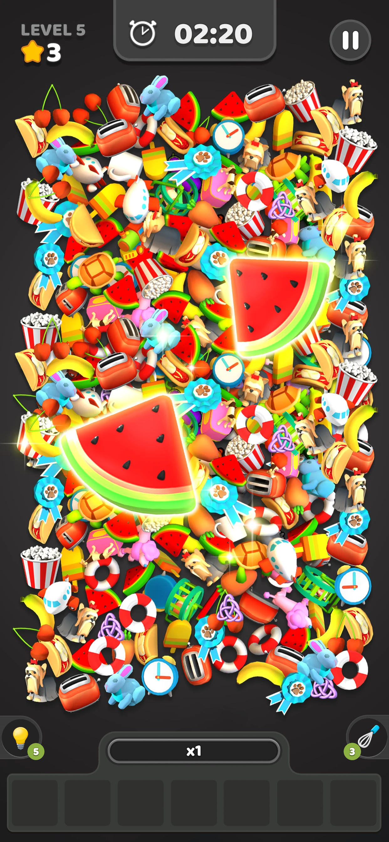 اسکرین شات 2 بازی Match Tile 3D - Triple Puzzle