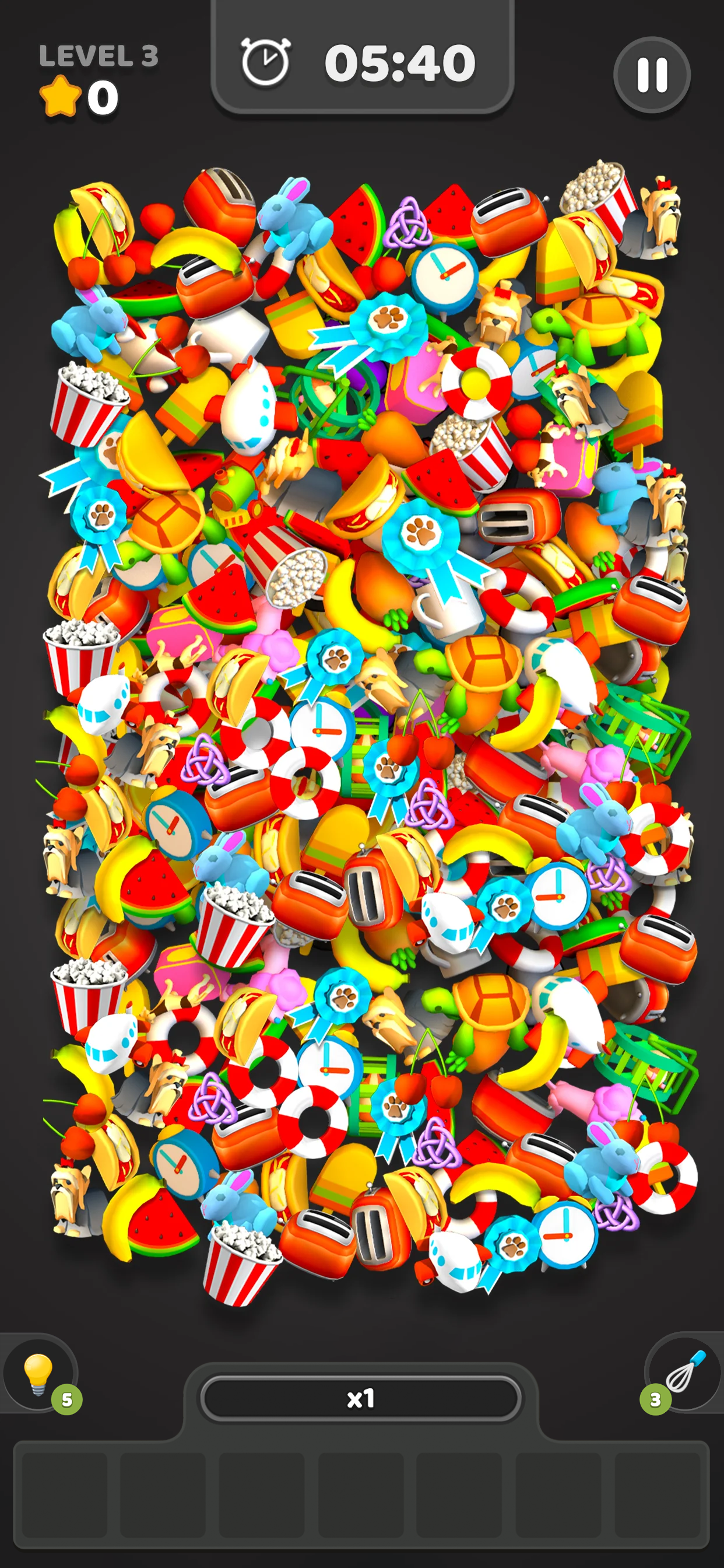 اسکرین شات 1 بازی Match Tile 3D - Triple Puzzle