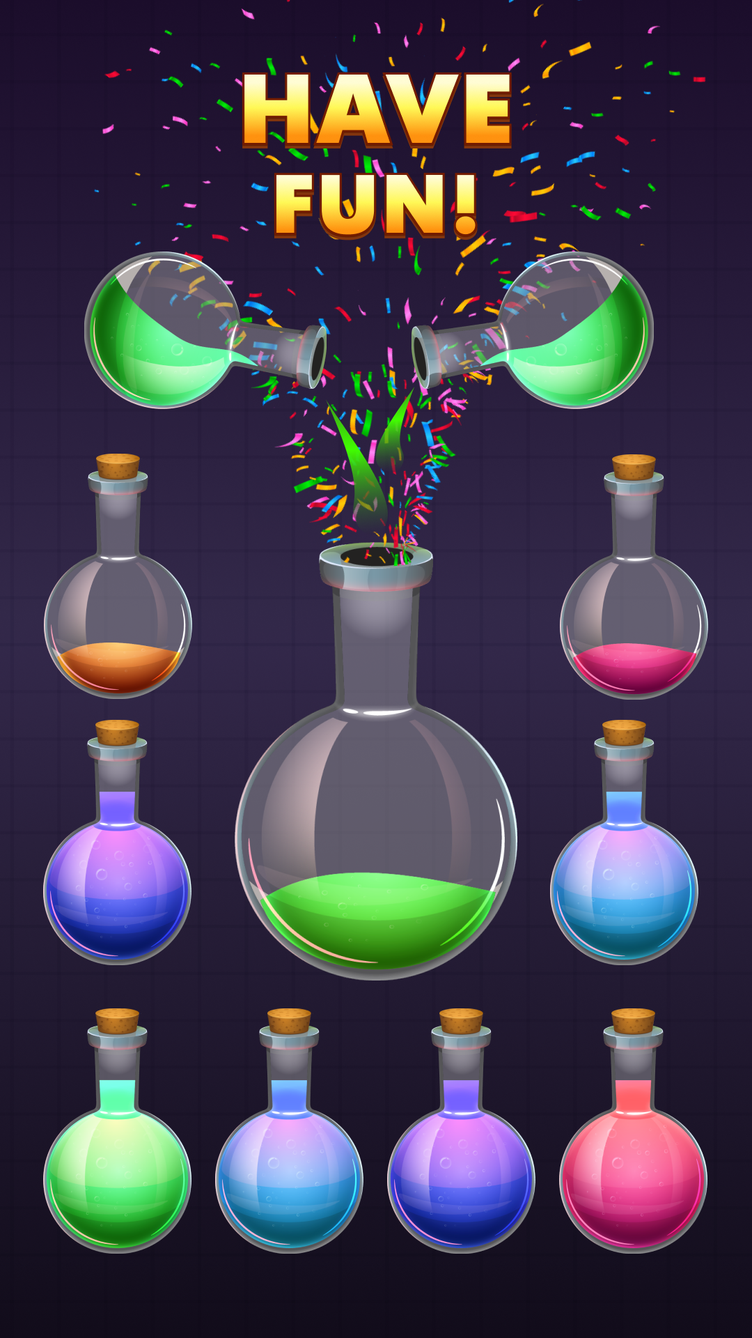 اسکرین شات 3 بازی Water Sort Puzzle Color Game