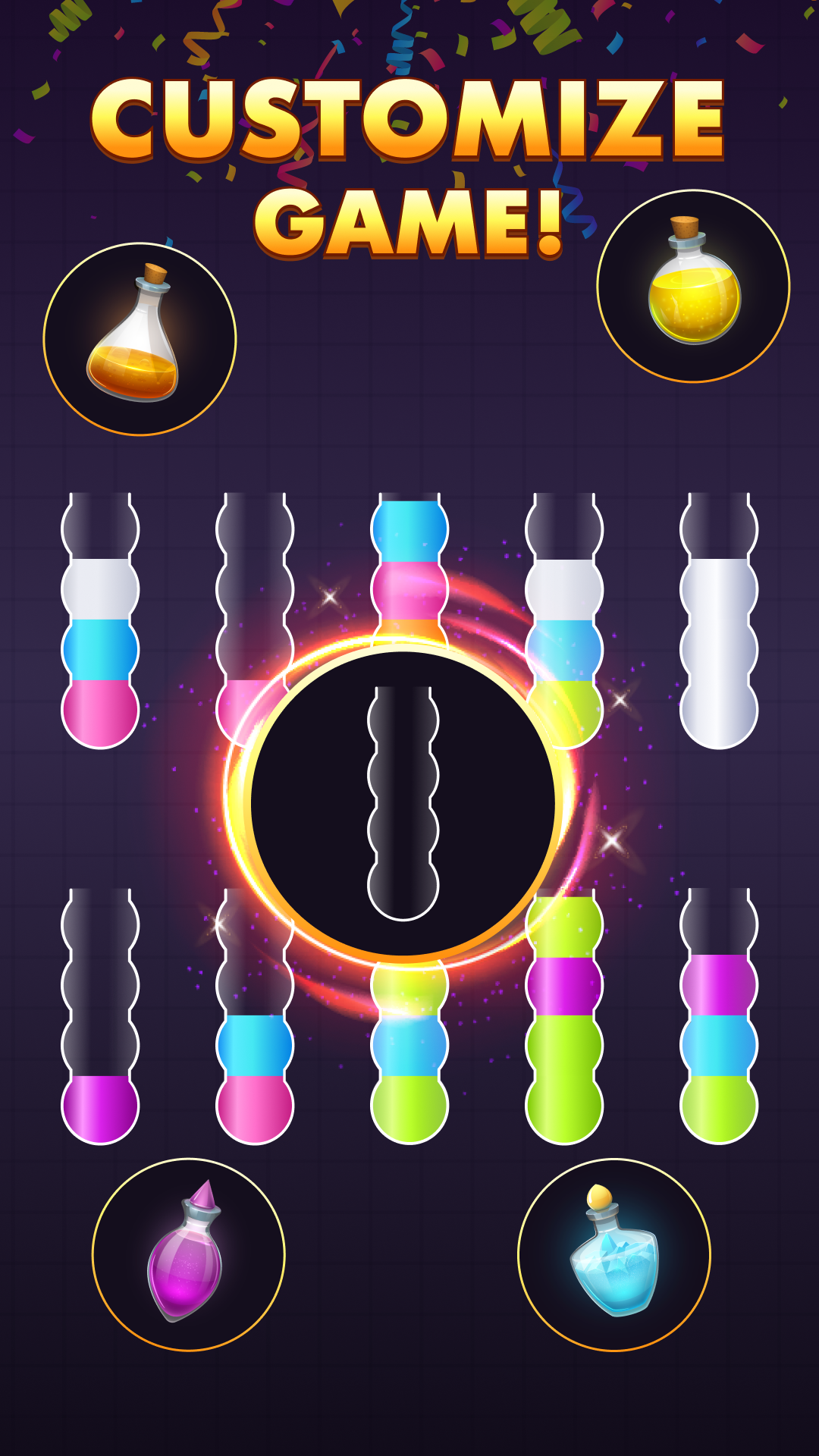 اسکرین شات 6 بازی Water Sort Puzzle Color Game