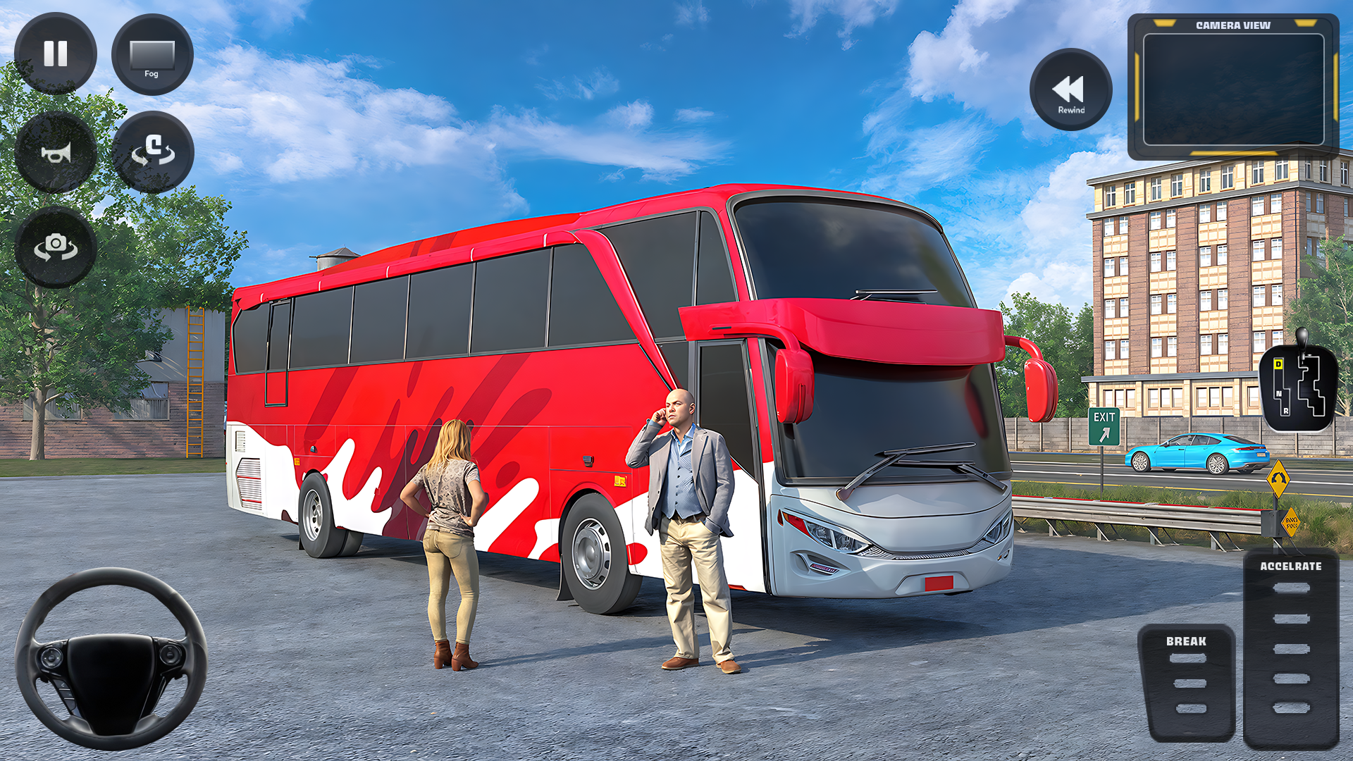 اسکرین شات 2 بازی Miami Bus Simulator: Bus Game