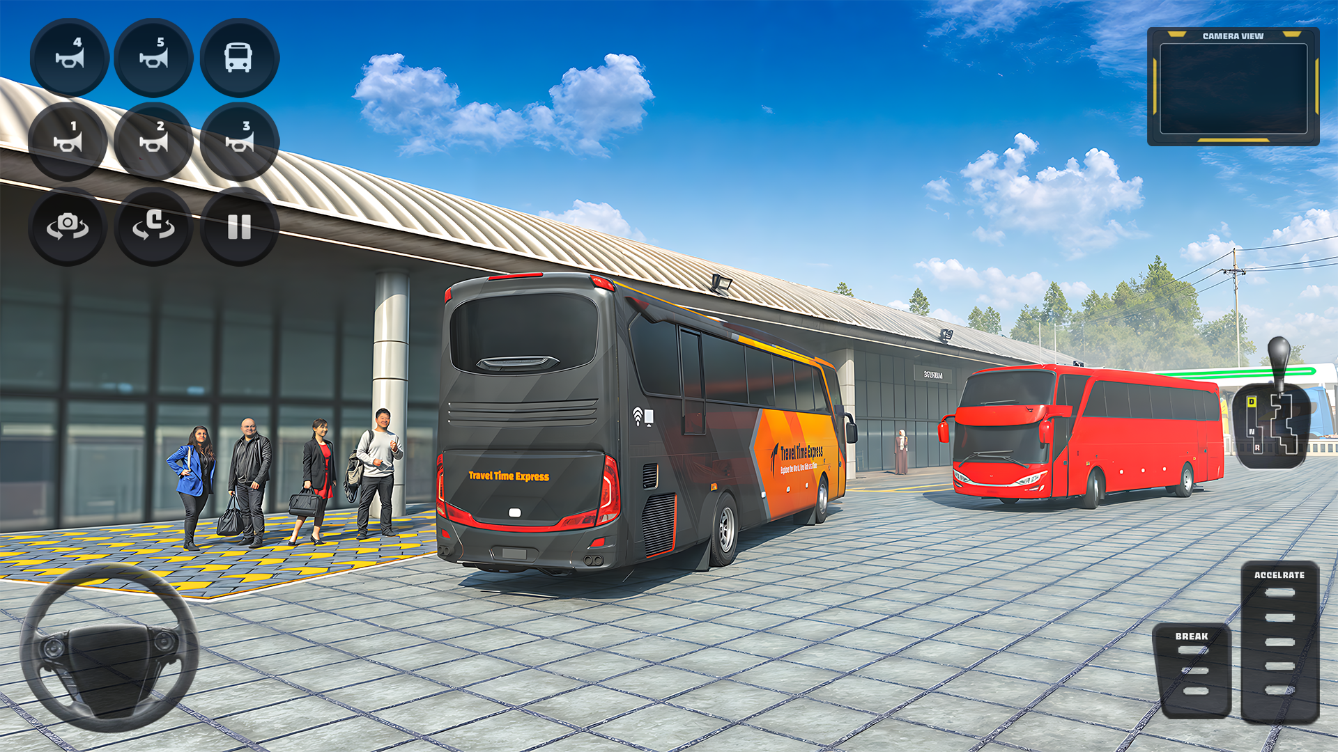 اسکرین شات 3 بازی Miami Bus Simulator: Bus Game