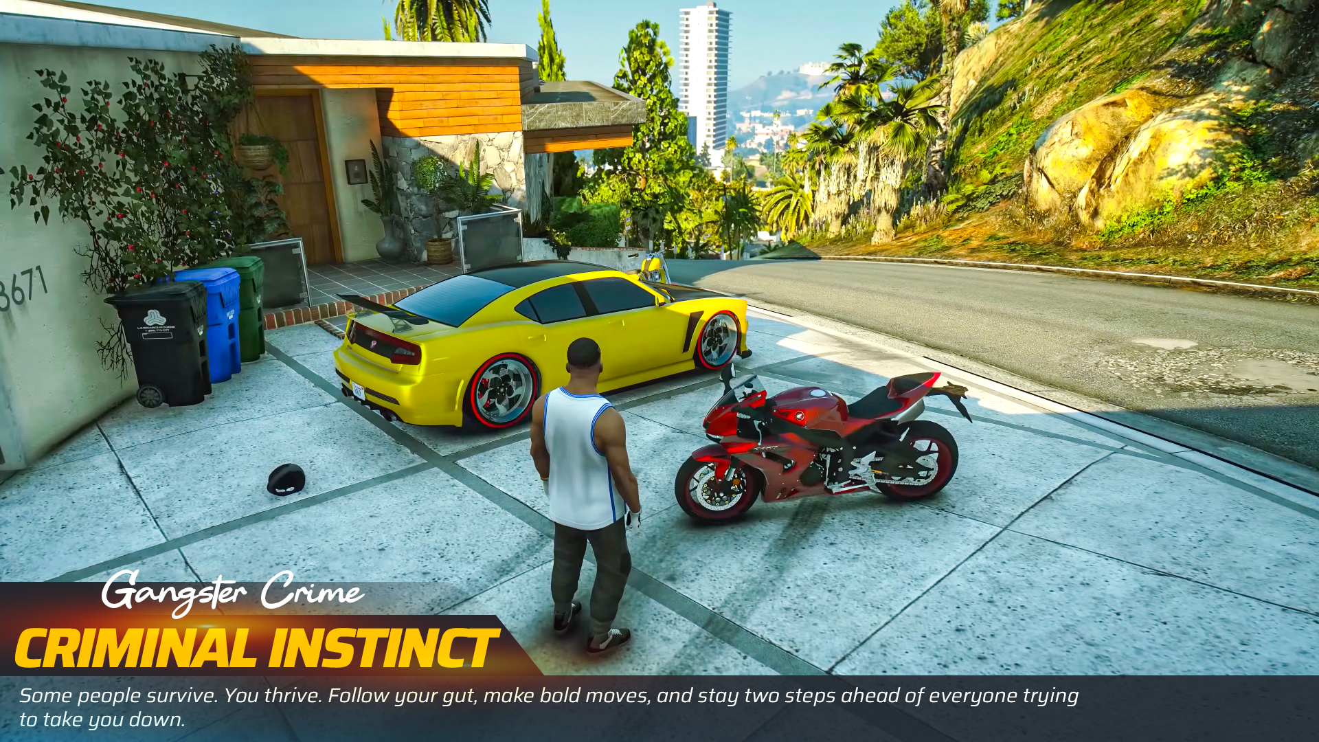 اسکرین شات 1 بازی Grand Gangster Simulator Game