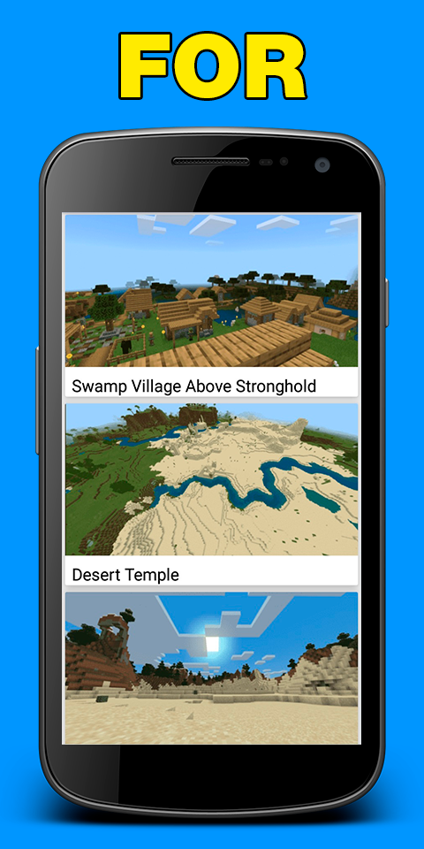 اسکرین شات 3 برنامه Seeds for Minecraft PE