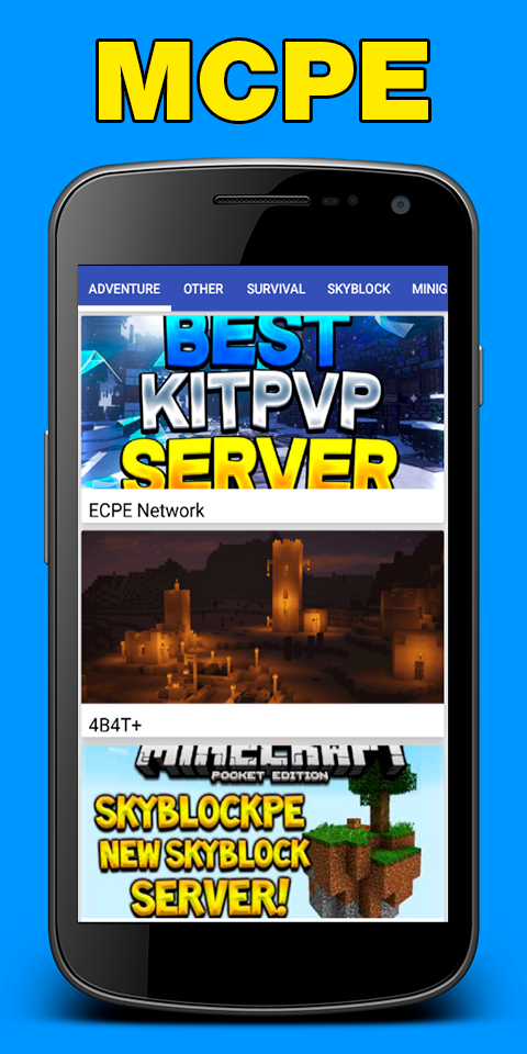اسکرین شات 4 برنامه Servers for Minecraft PE