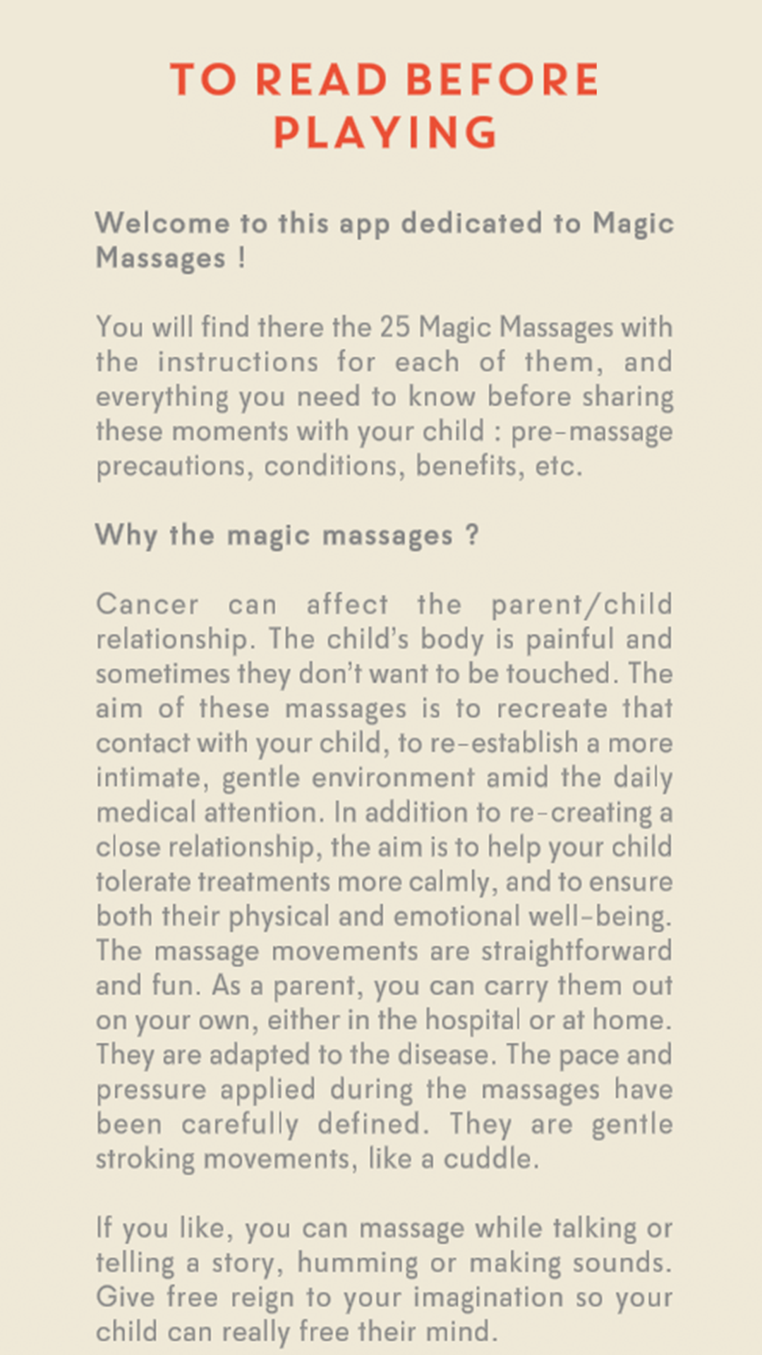 اسکرین شات 3 برنامه Magic Massages