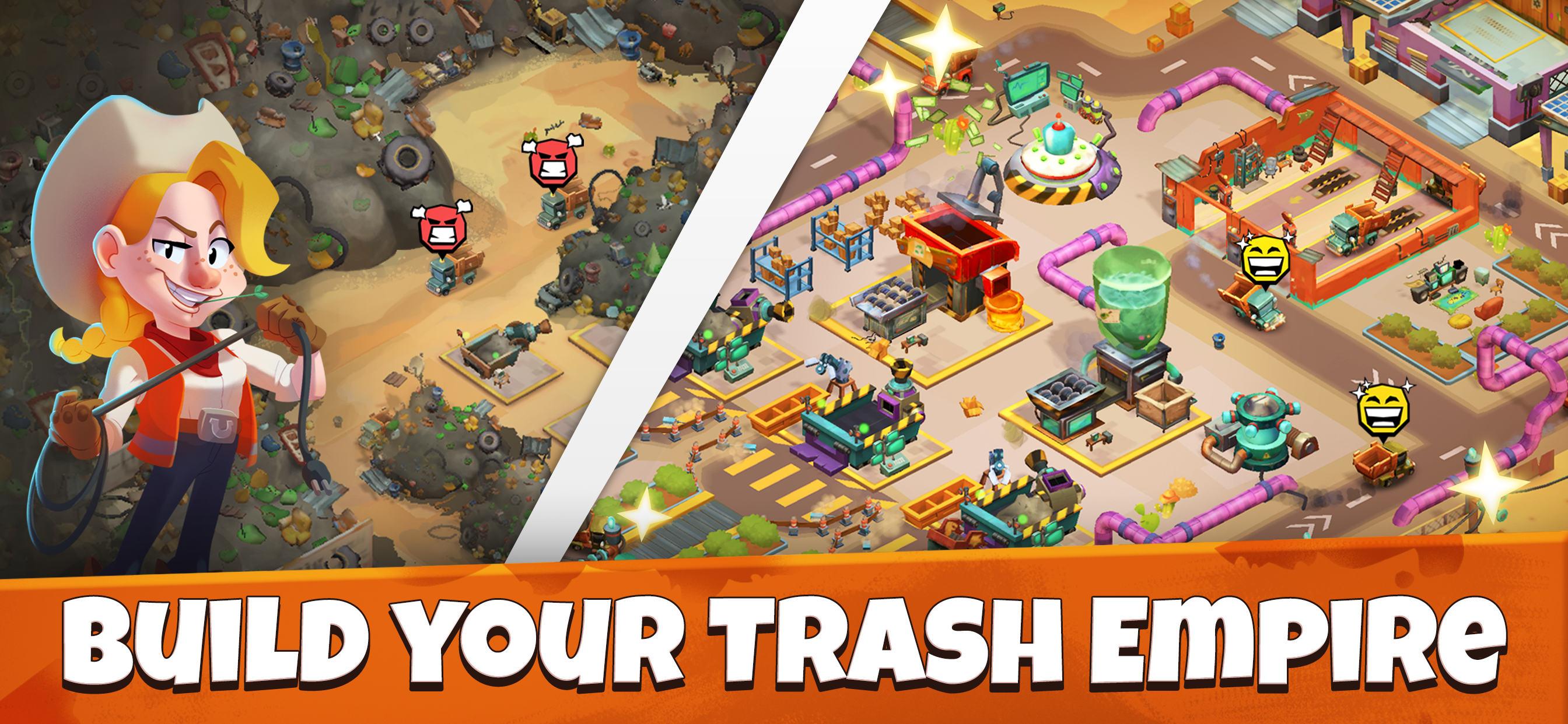 اسکرین شات 2 بازی Idle Junkyard Tycoon: Be Rich!
