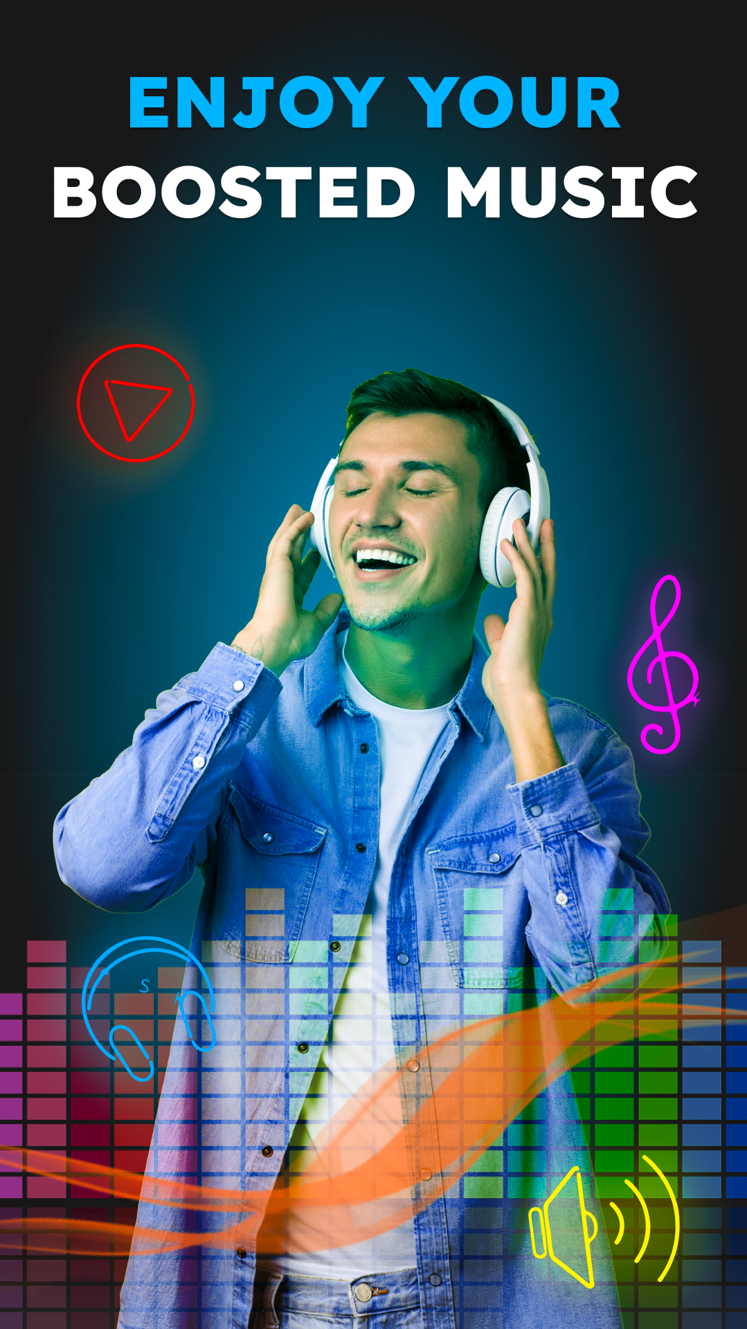اسکرین شات 1 برنامه Volume Booster, Sound Booster