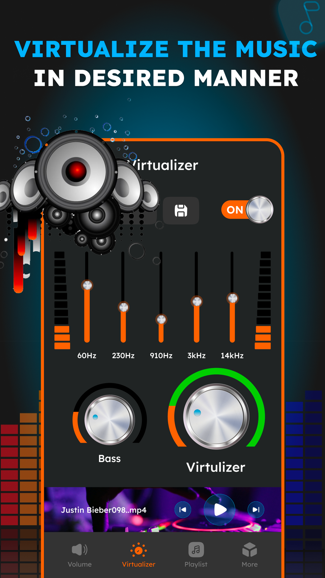 اسکرین شات 4 برنامه Volume Booster, Sound Booster