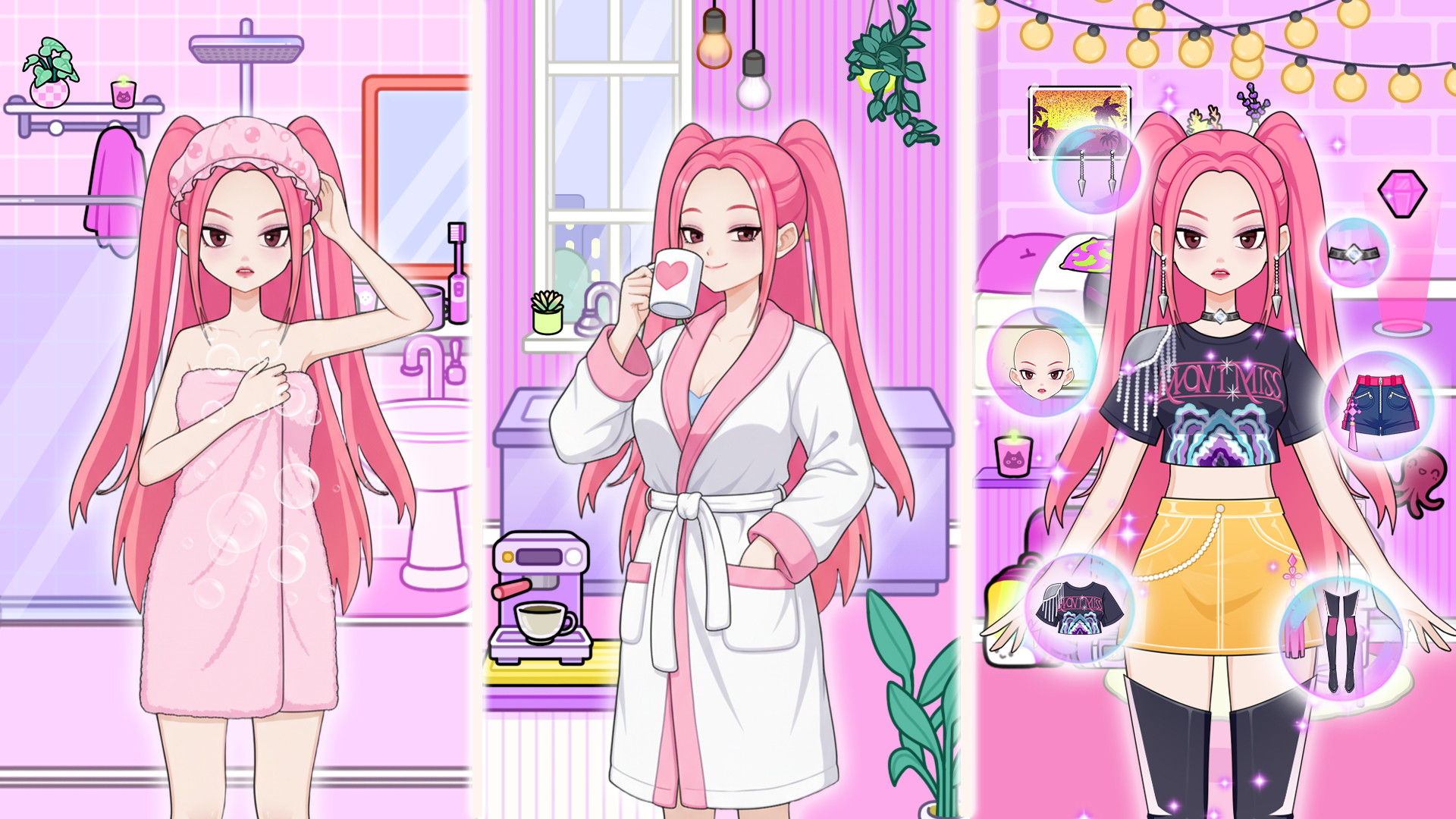 اسکرین شات 1 بازی Love Idol - Beauty Dress Up