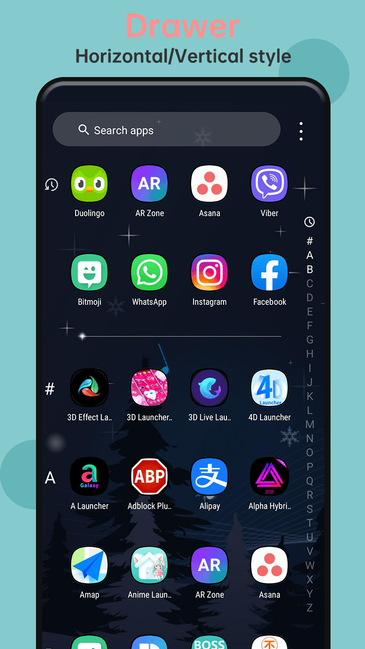 اسکرین شات 3 برنامه Love Launcher: lovely launcher