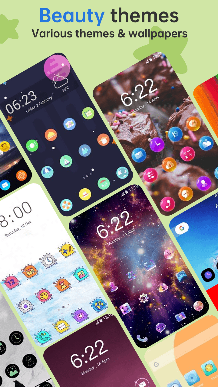 اسکرین شات 2 برنامه Love Launcher: lovely launcher