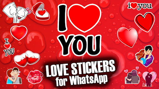 اسکرین شات 1 برنامه Love Stickers for WhatsApp - WAStickerApps ❤️❤️❤️