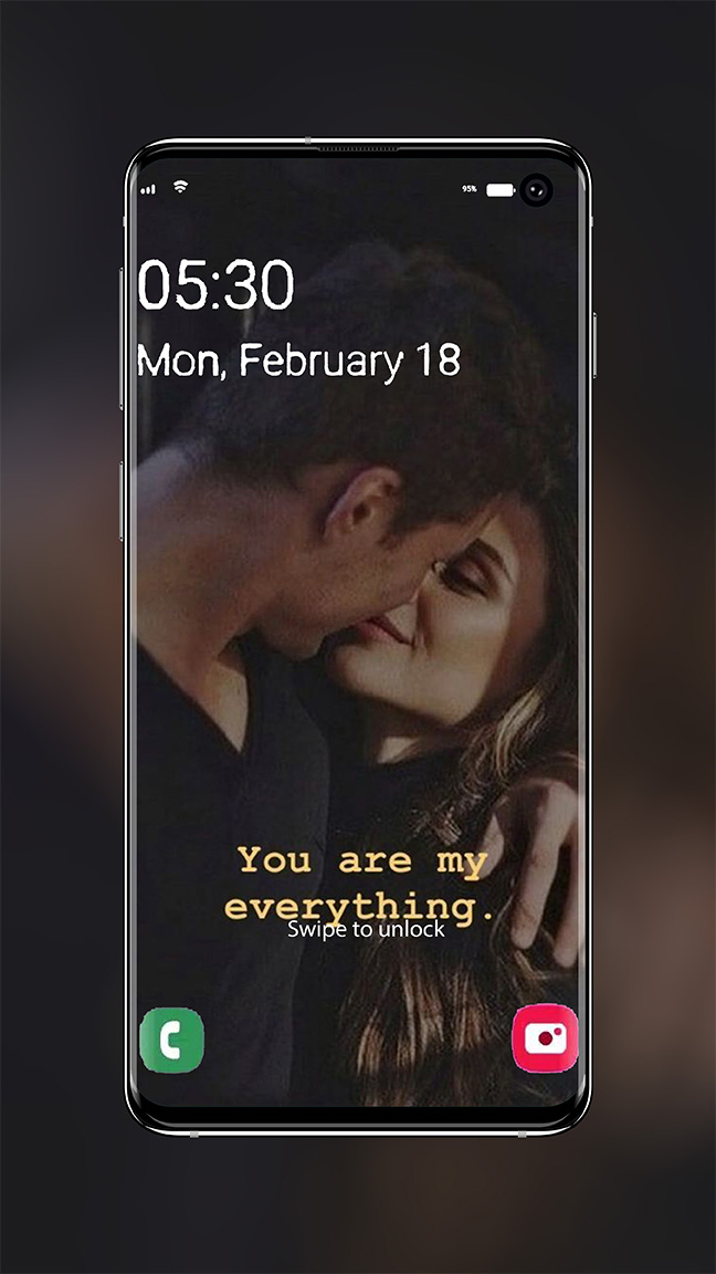 اسکرین شات 3 برنامه Love Wallpaper