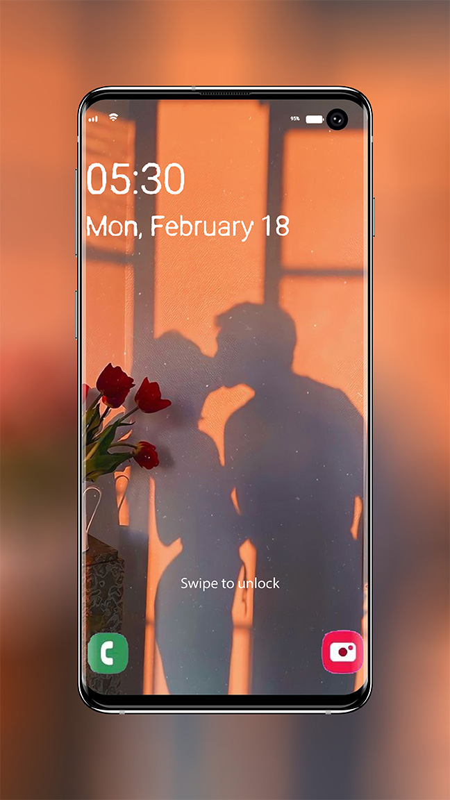 اسکرین شات 2 برنامه Love Wallpaper