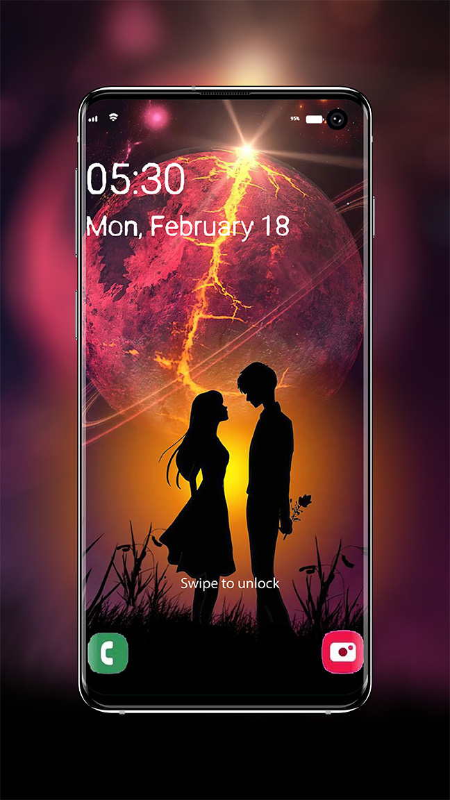 اسکرین شات 8 برنامه Love Wallpaper