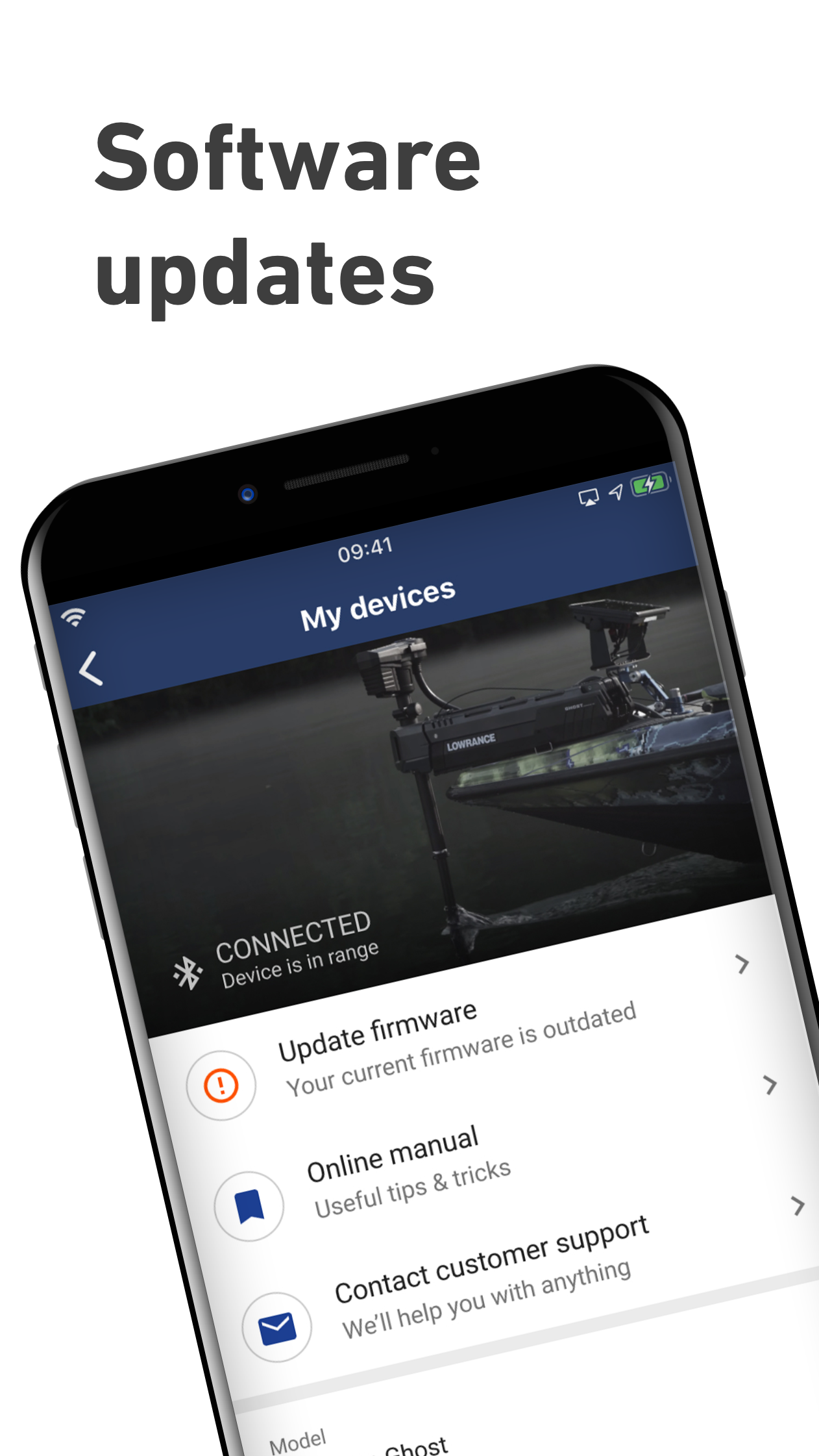 اسکرین شات 1 برنامه Lowrance: app for anglers