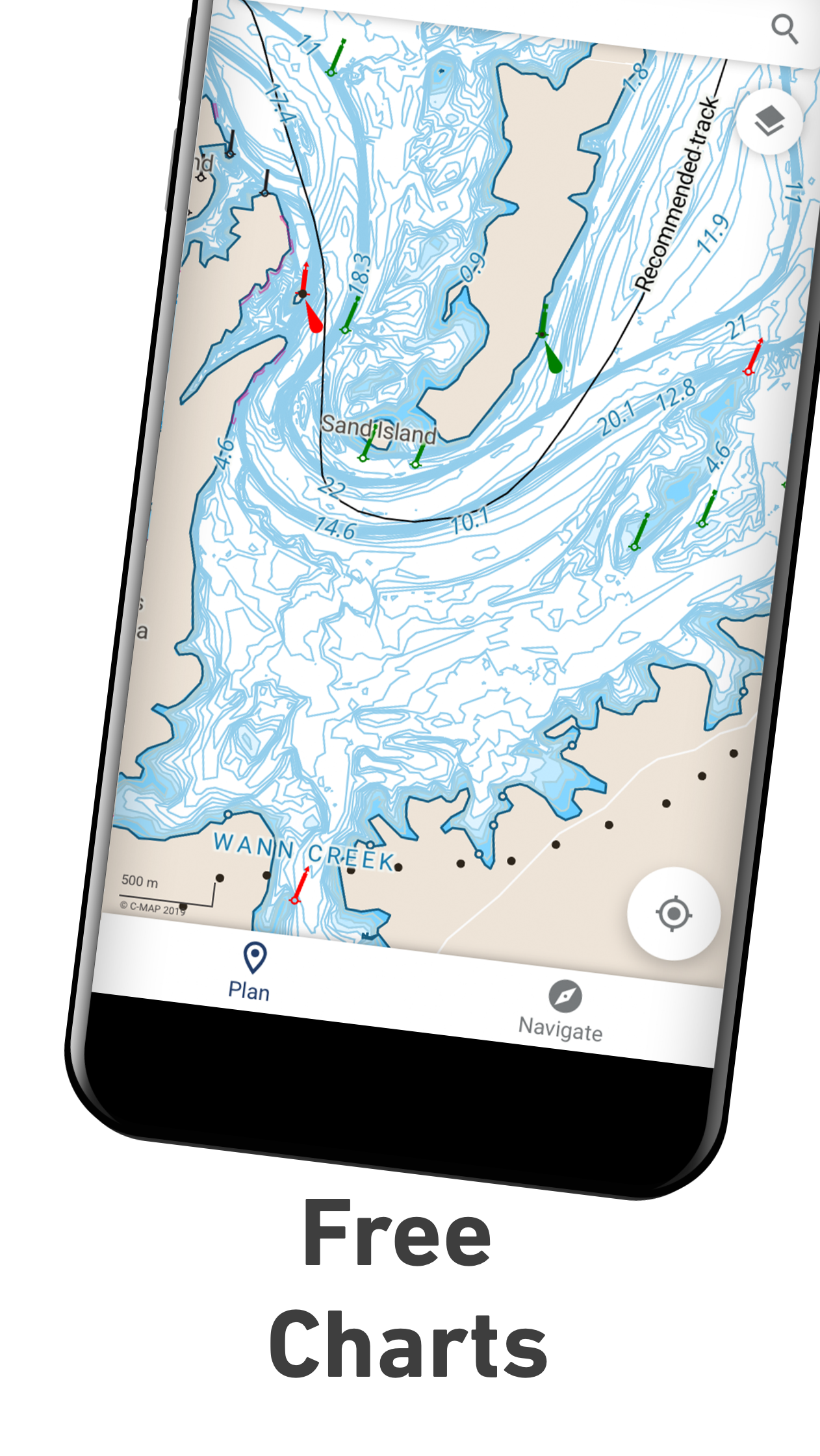 اسکرین شات 2 برنامه Lowrance: app for anglers