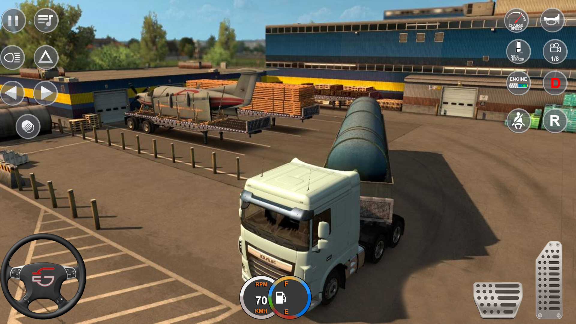 اسکرین شات 4 بازی Truck Driving Oil Tanker Games