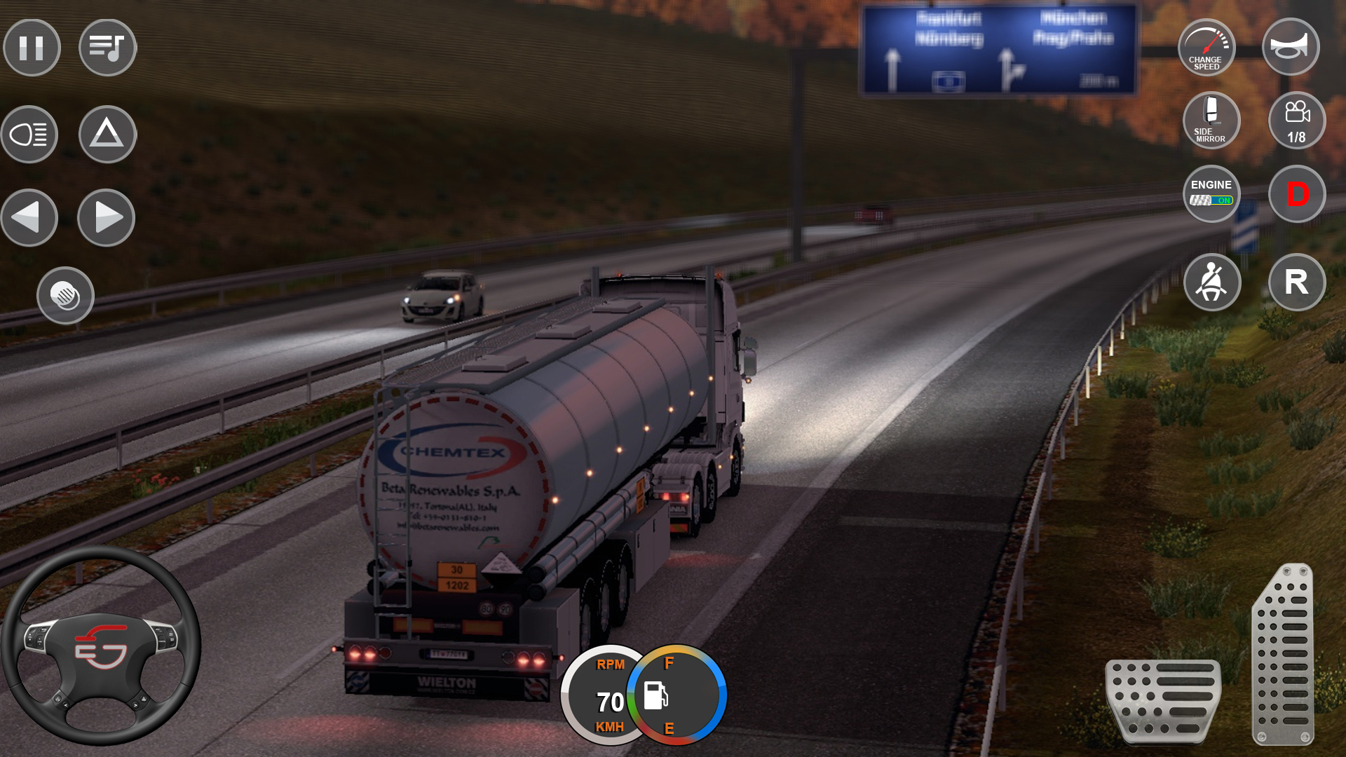اسکرین شات 1 بازی Truck Driving Oil Tanker Games