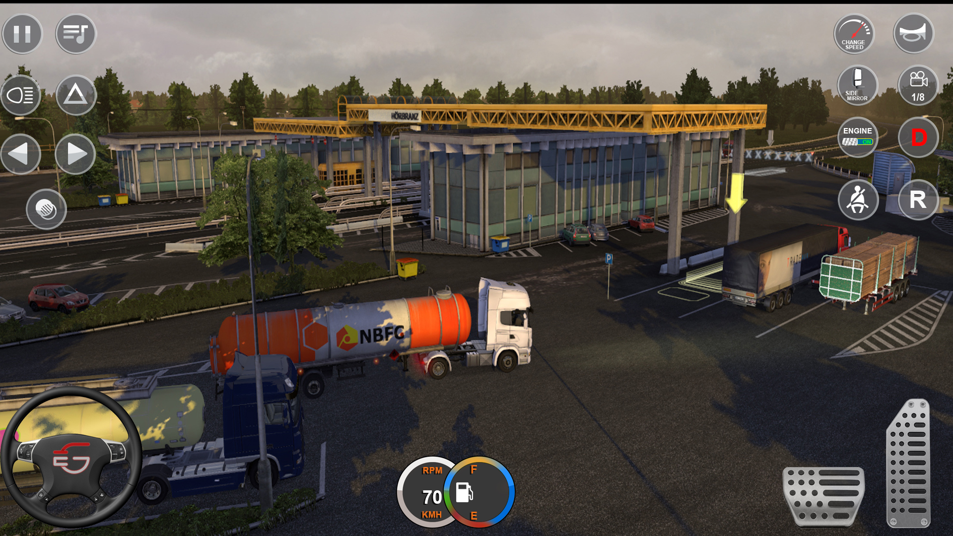 اسکرین شات 5 بازی Truck Driving Oil Tanker Games