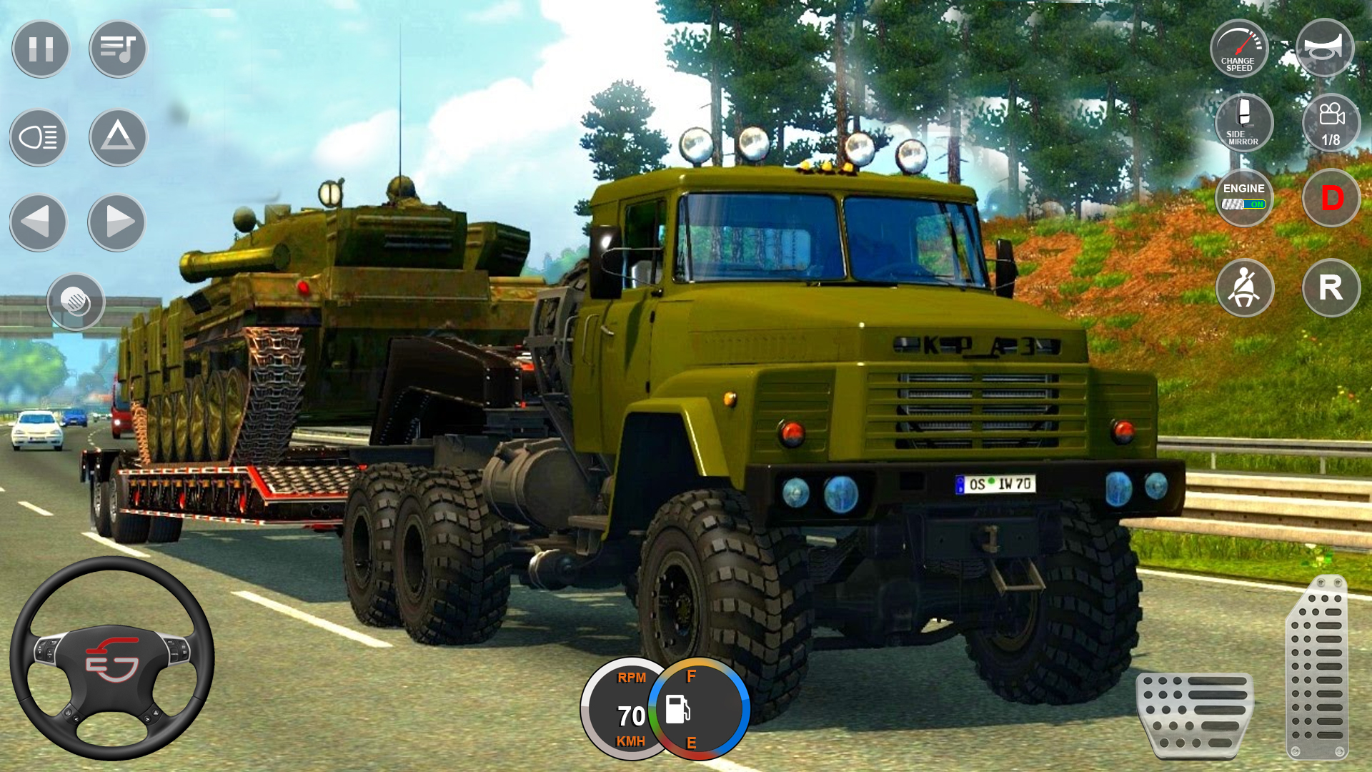 اسکرین شات 2 بازی US Army Truck Game Simulator