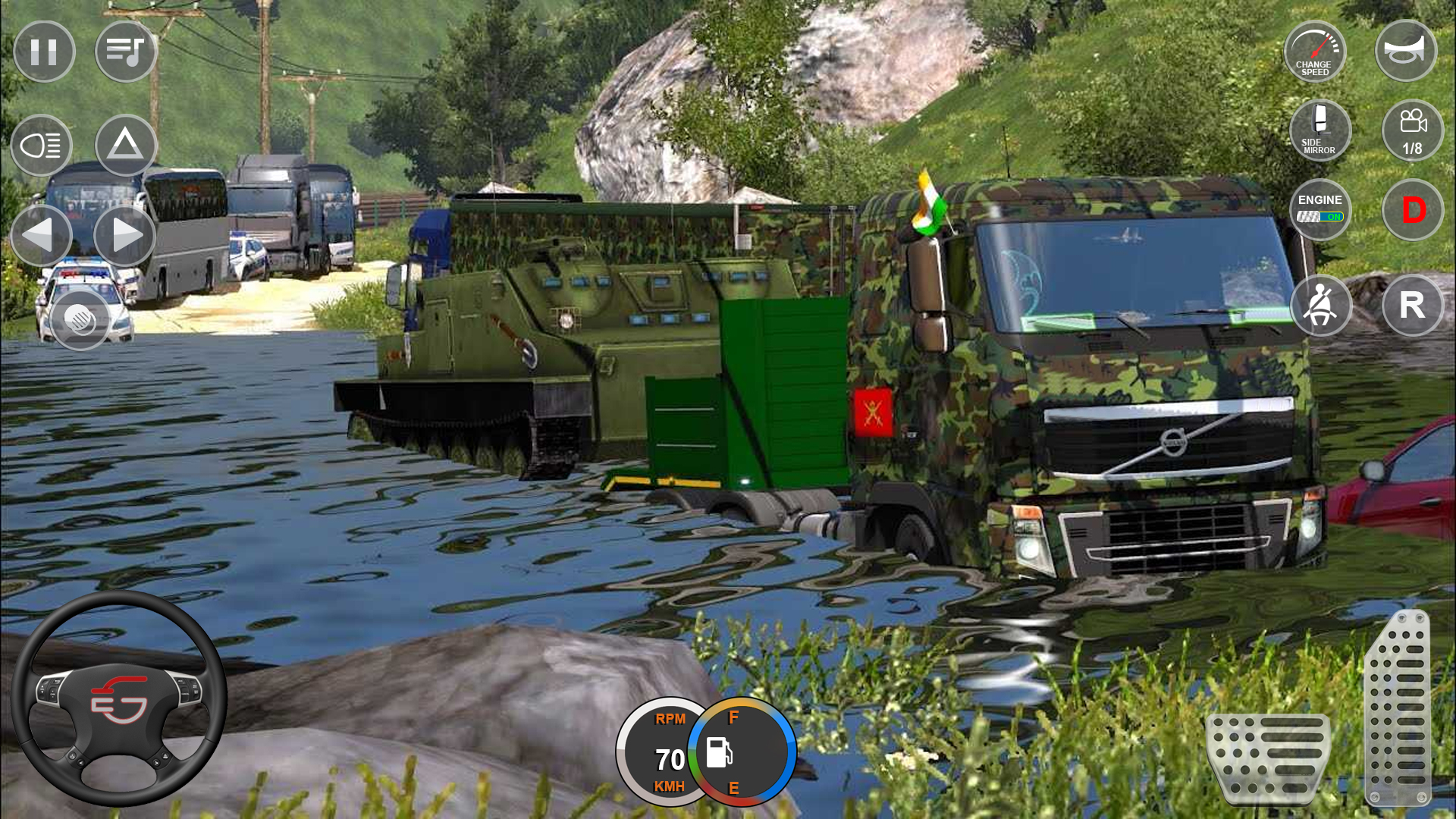 اسکرین شات 3 بازی US Army Truck Game Simulator