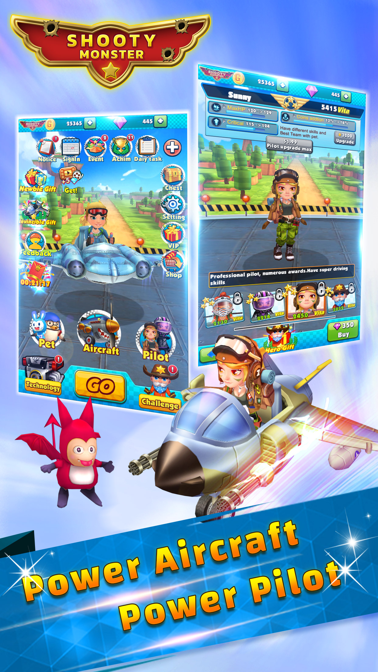 اسکرین شات 3 بازی Shooty Monster - Battle.io