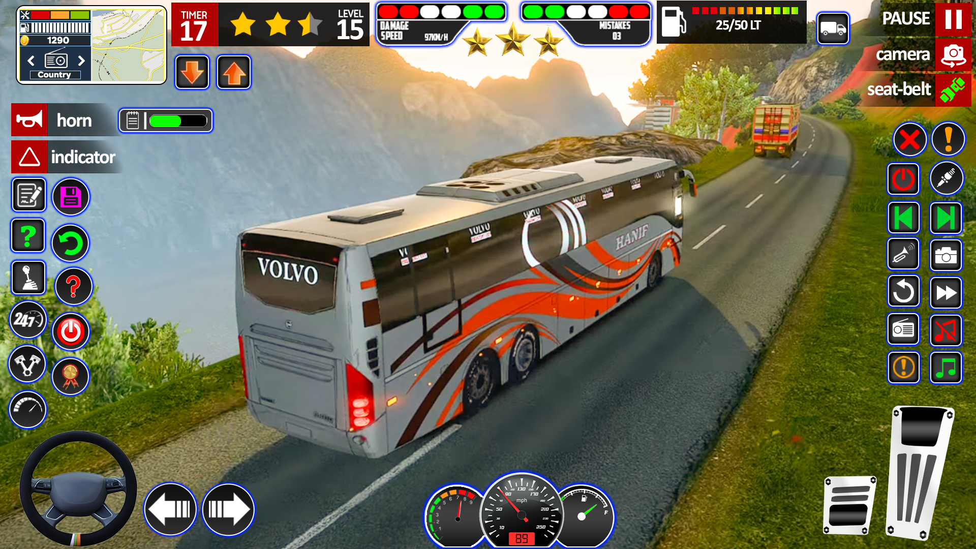 اسکرین شات 3 بازی City Bus Simulator: Bus Sim 3d