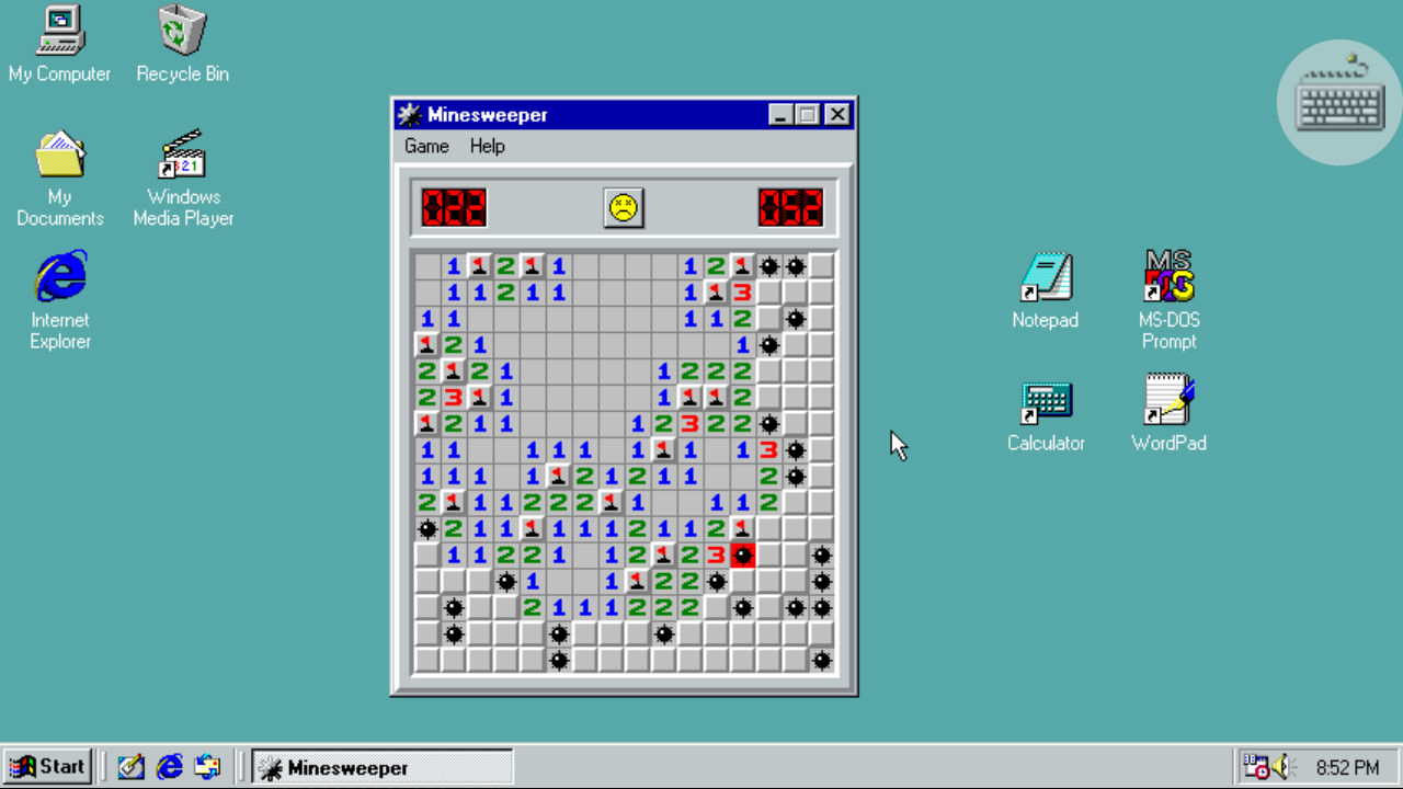 اسکرین شات 3 بازی Win 98 Simulator