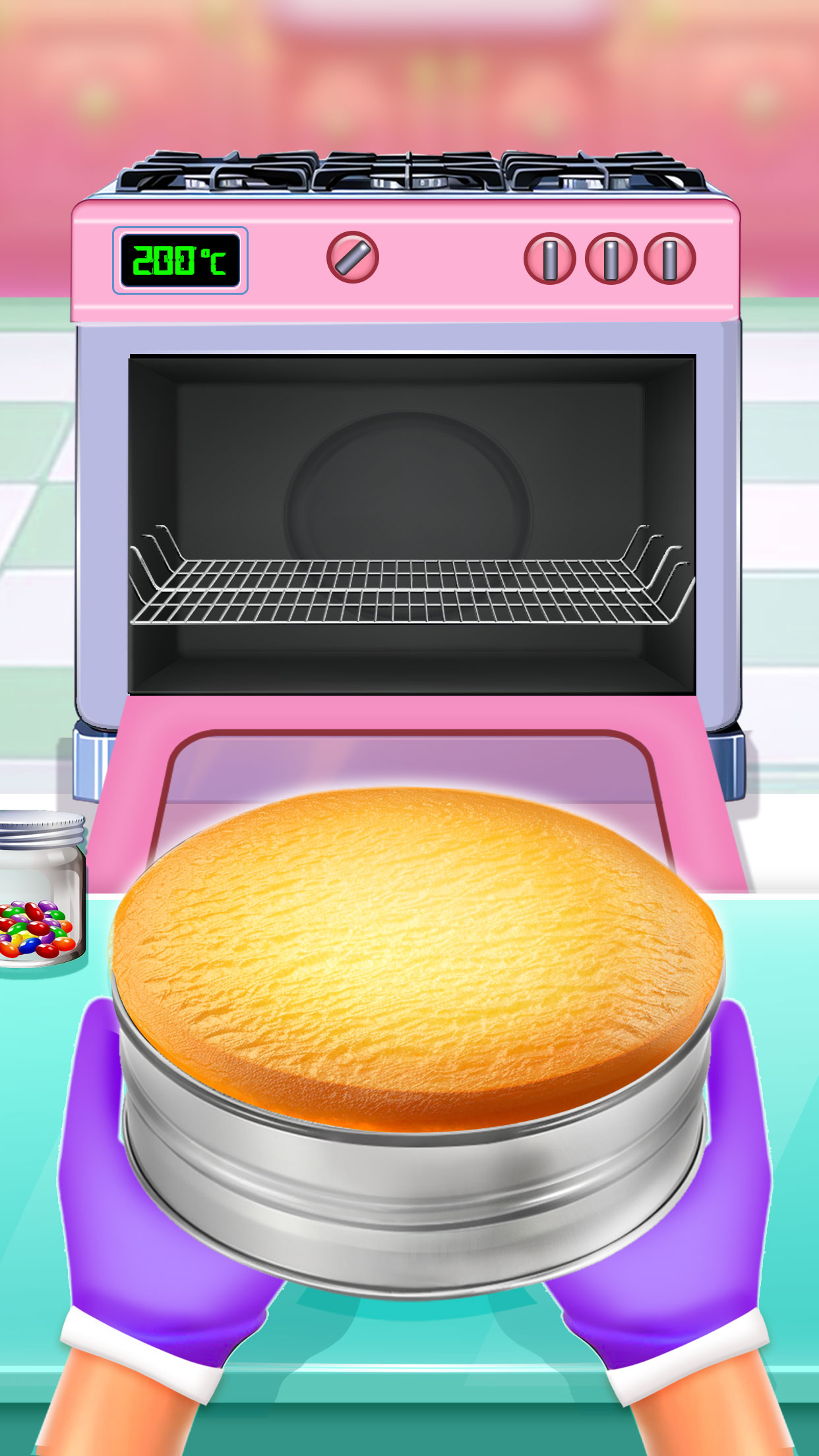 اسکرین شات 2 بازی Birthday Cake Maker: Cake Game