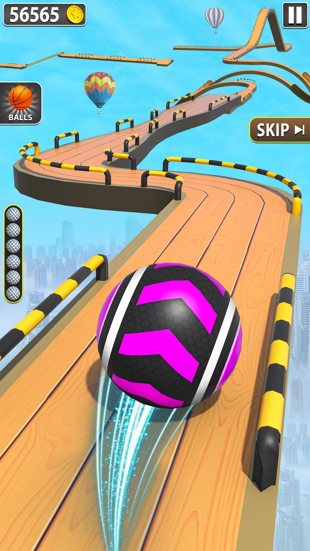 اسکرین شات 2 بازی Rollance Sky Rolling Ball Game
