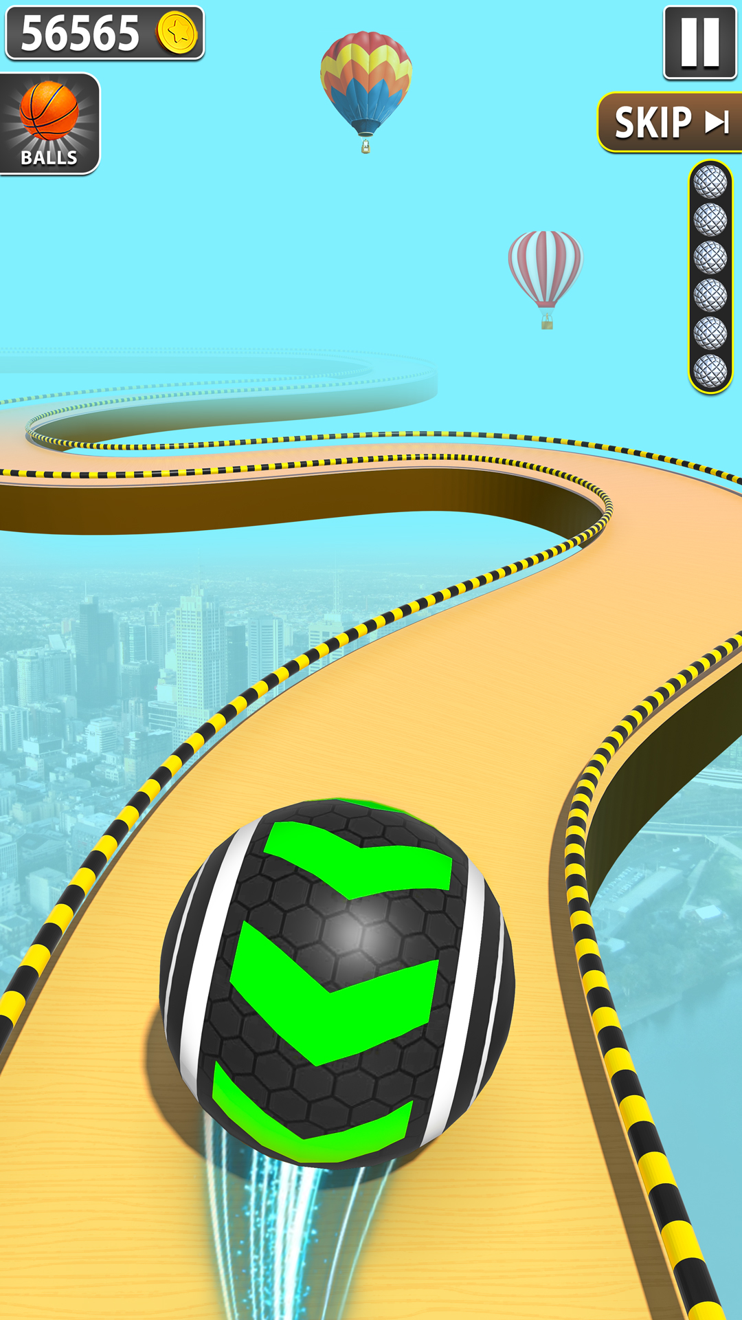 اسکرین شات 5 بازی Rollance Sky Rolling Ball Game