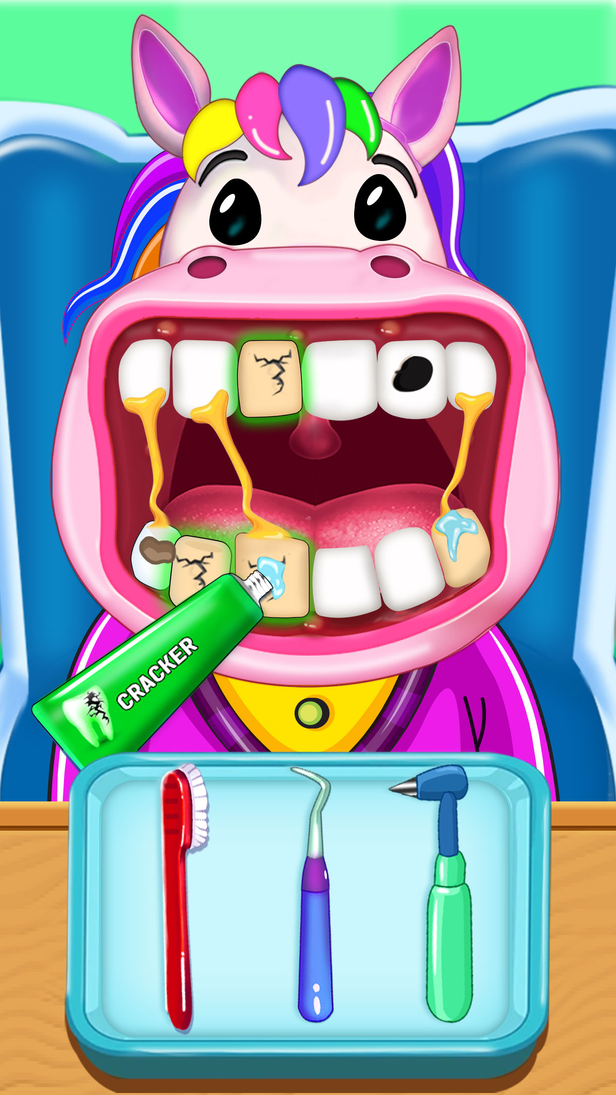 اسکرین شات 1 بازی Pet Doctor Dentist Teeth Game