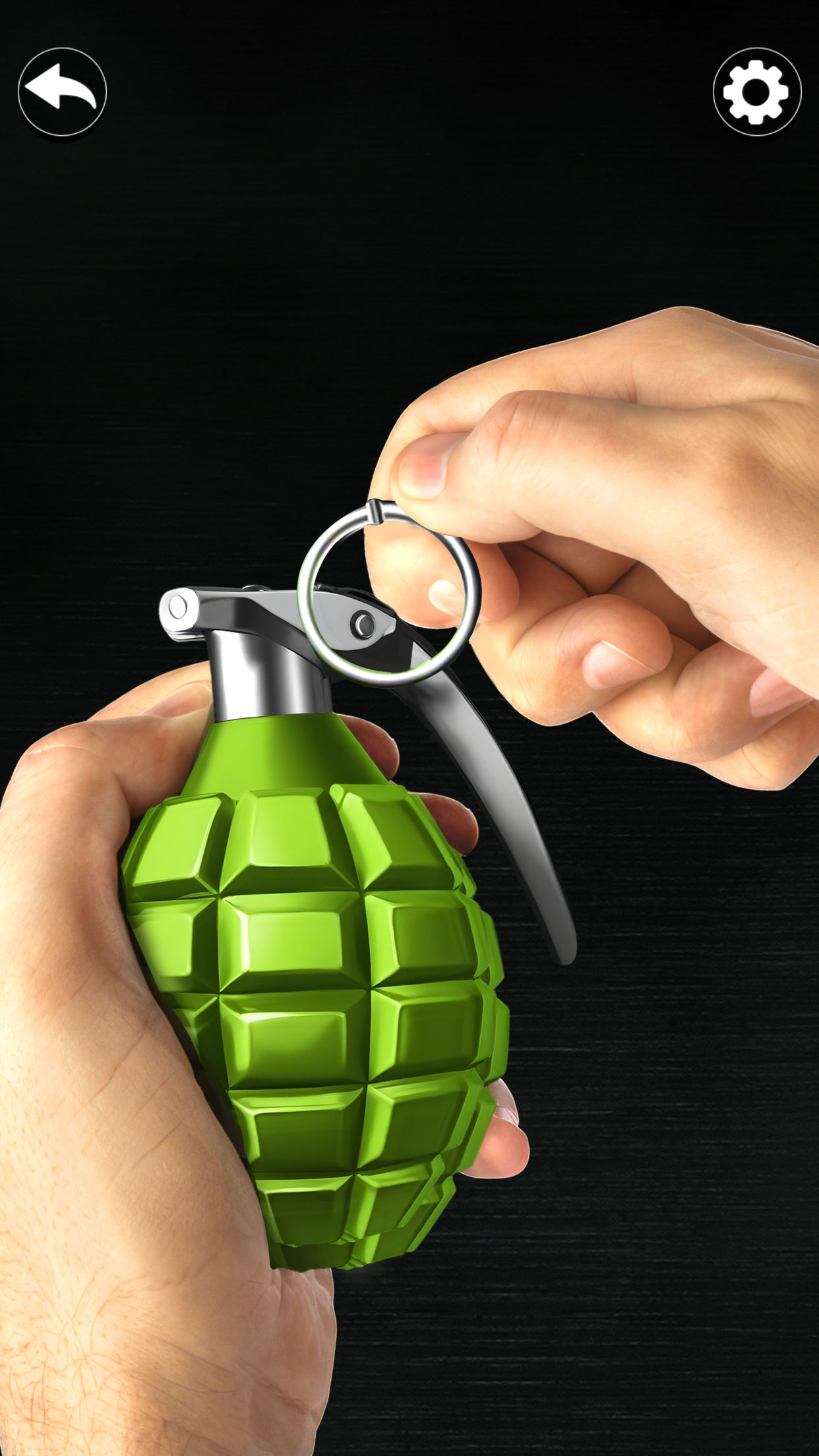 اسکرین شات 2 بازی Time Bomb Prank: Broken Screen