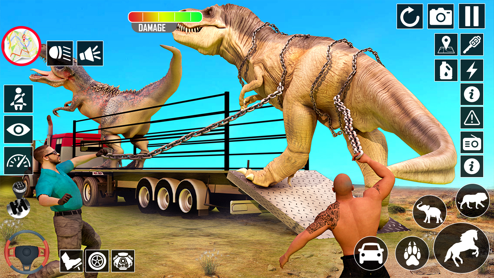 اسکرین شات 7 برنامه Wild Animal Transport Truck