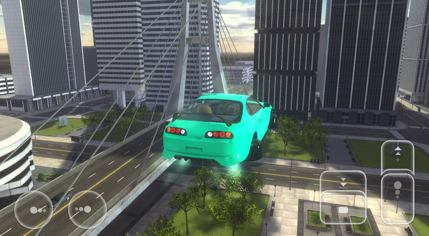 اسکرین شات 1 بازی Flying Car Futuristic City