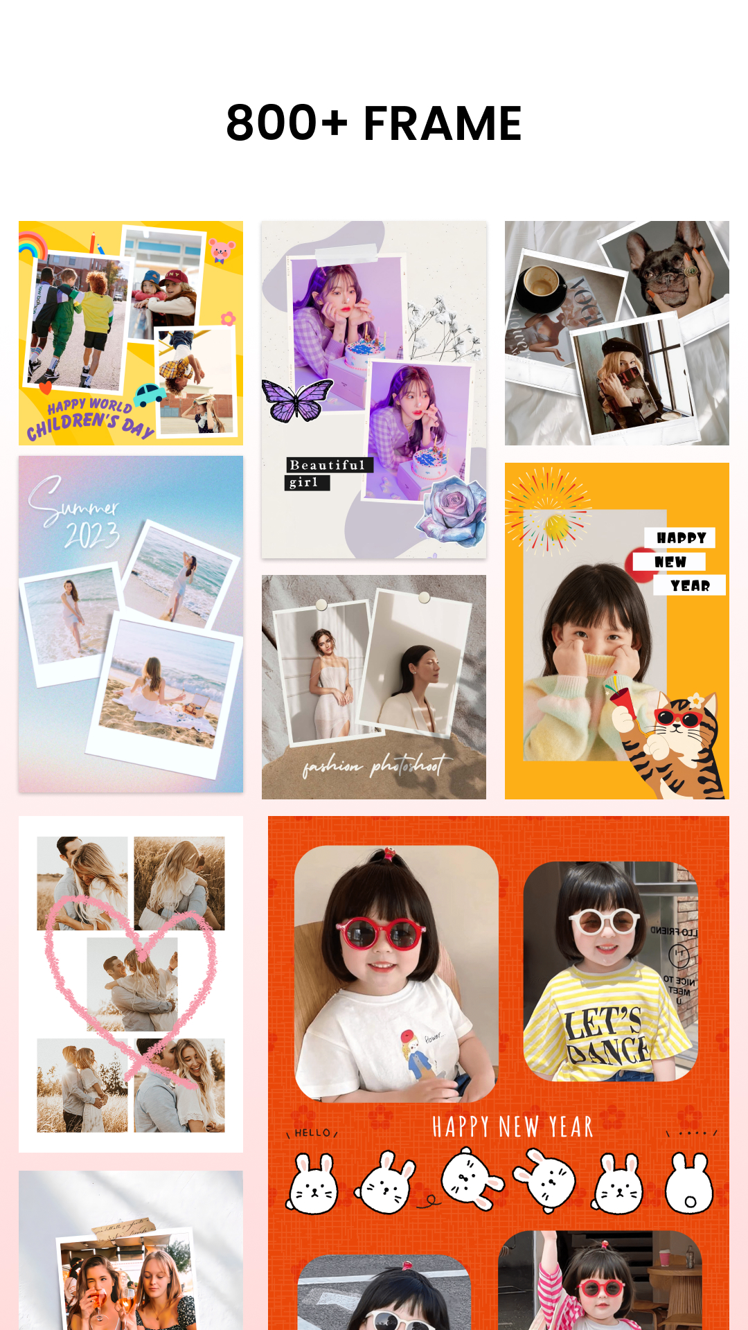 اسکرین شات 2 برنامه Photo frame, Photo collage