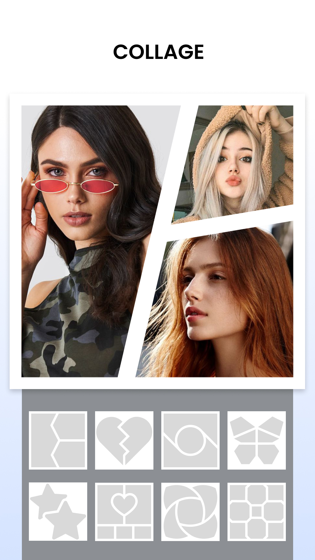 اسکرین شات 1 برنامه Photo frame, Photo collage