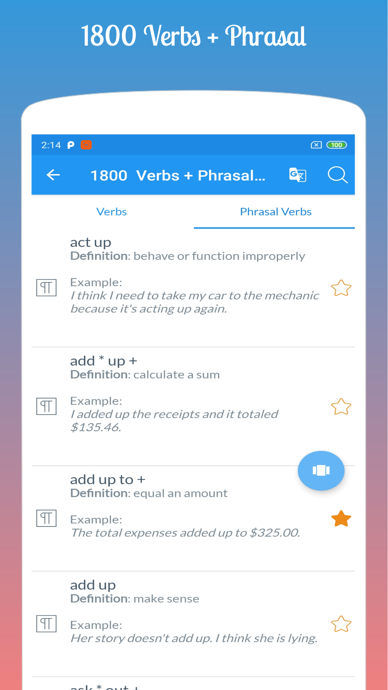اسکرین شات 7 برنامه English Idioms & Phrases