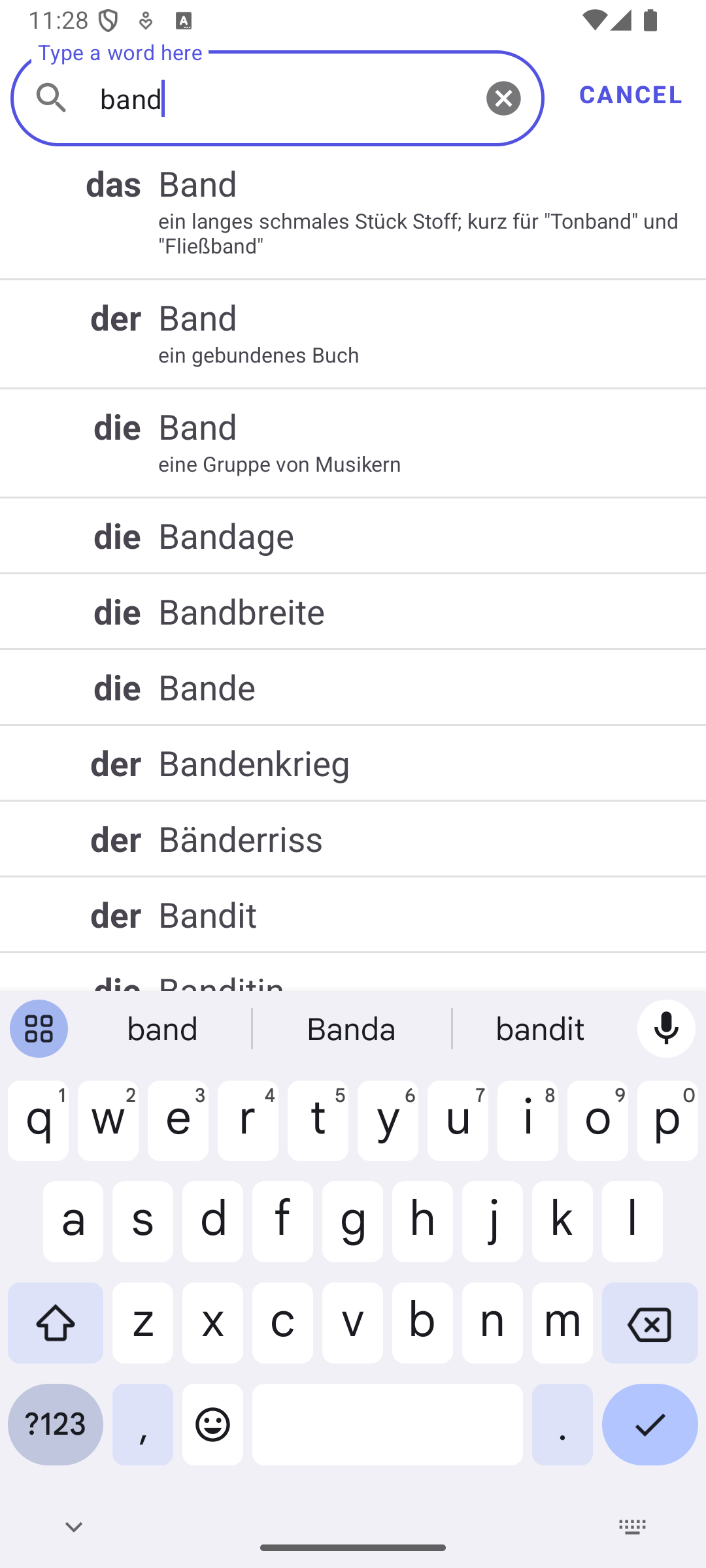 اسکرین شات 2 برنامه Der Die Das